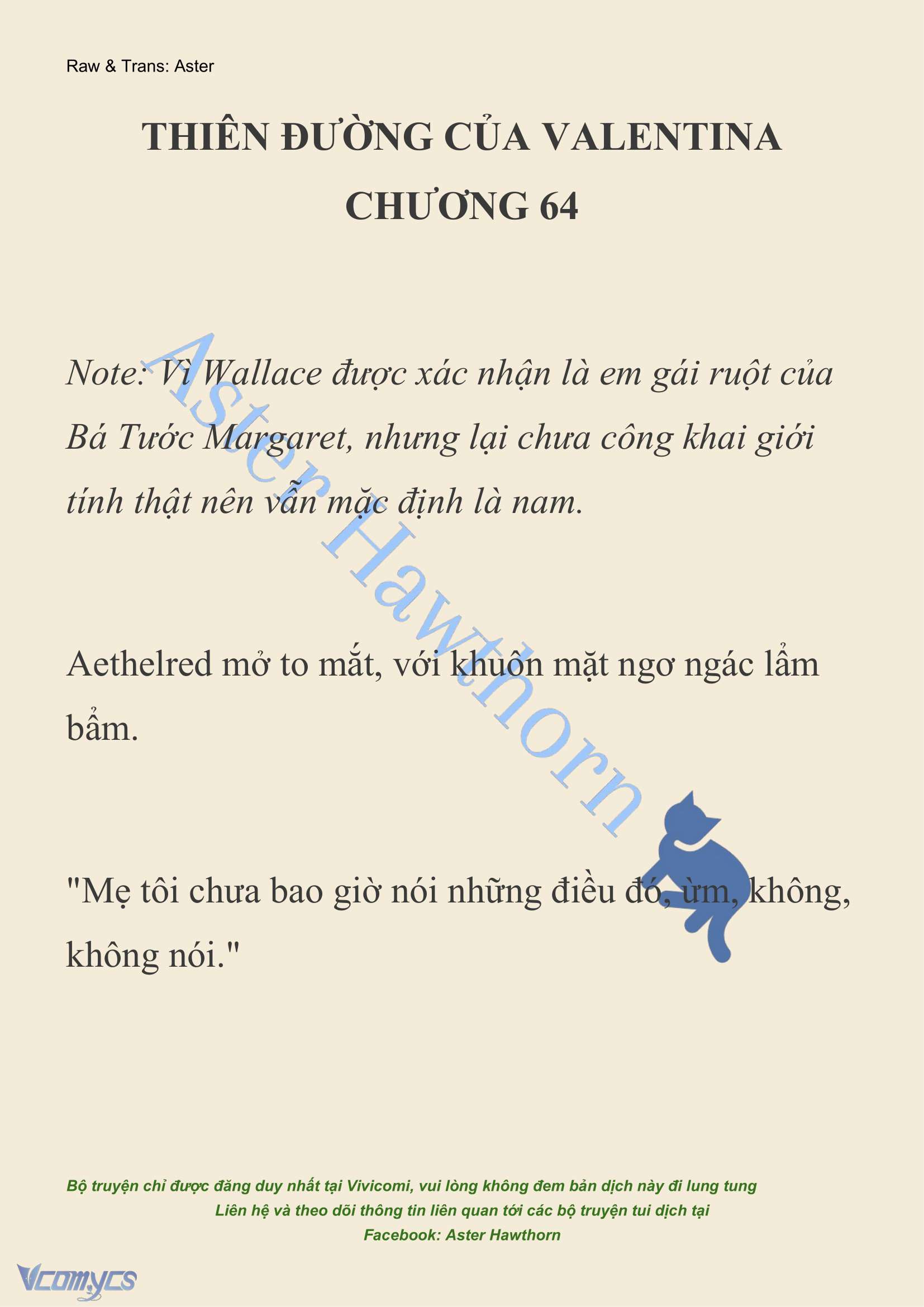 [NOVEL] Thiên Đường Của Valentina Chap 64 - Trang 2