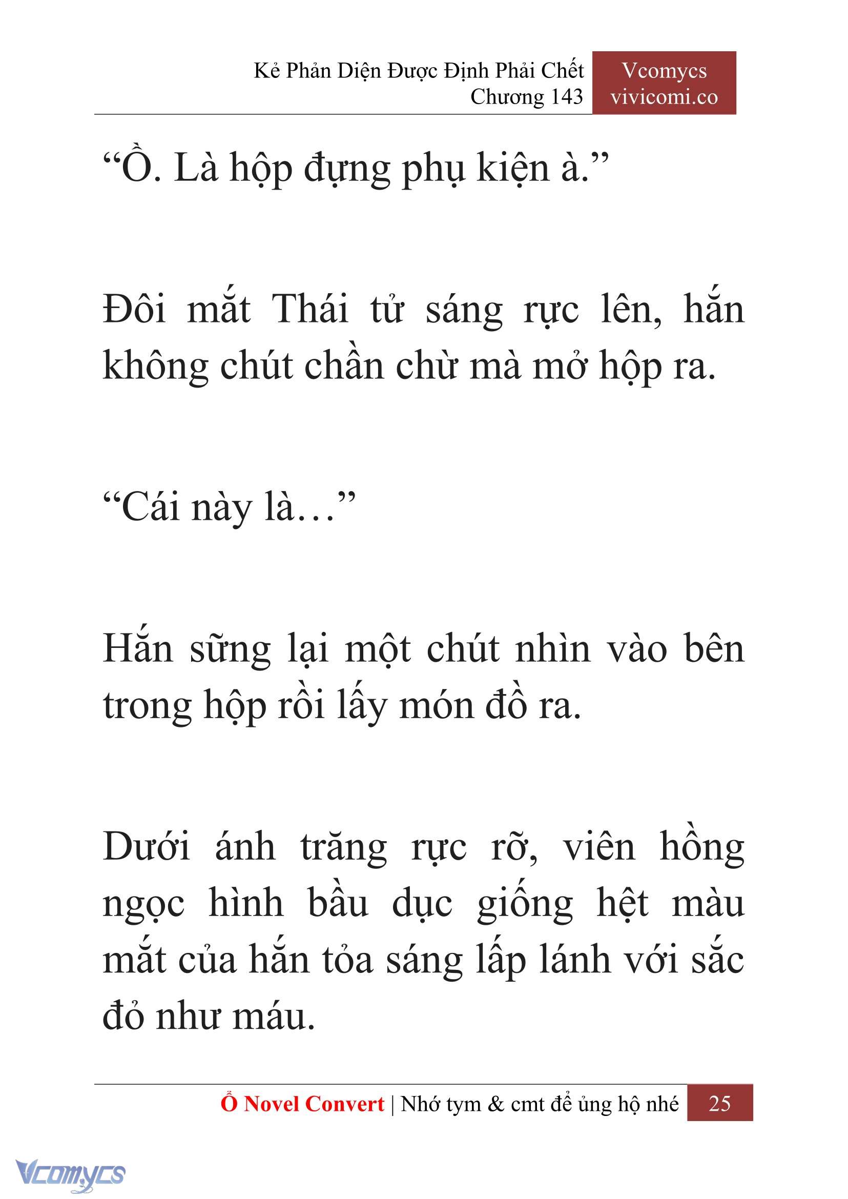 [Novel] Kẻ Phản Diện Được Định Phải Chết Chap 143 - Next Chap 144
