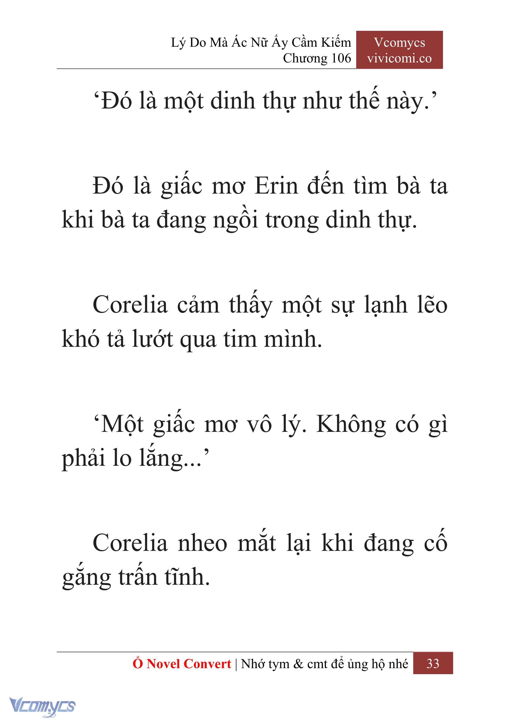 [Novel] Lý Do Mà Ác Nữ Ấy Cầm Kiếm Chap 106 - Trang 2