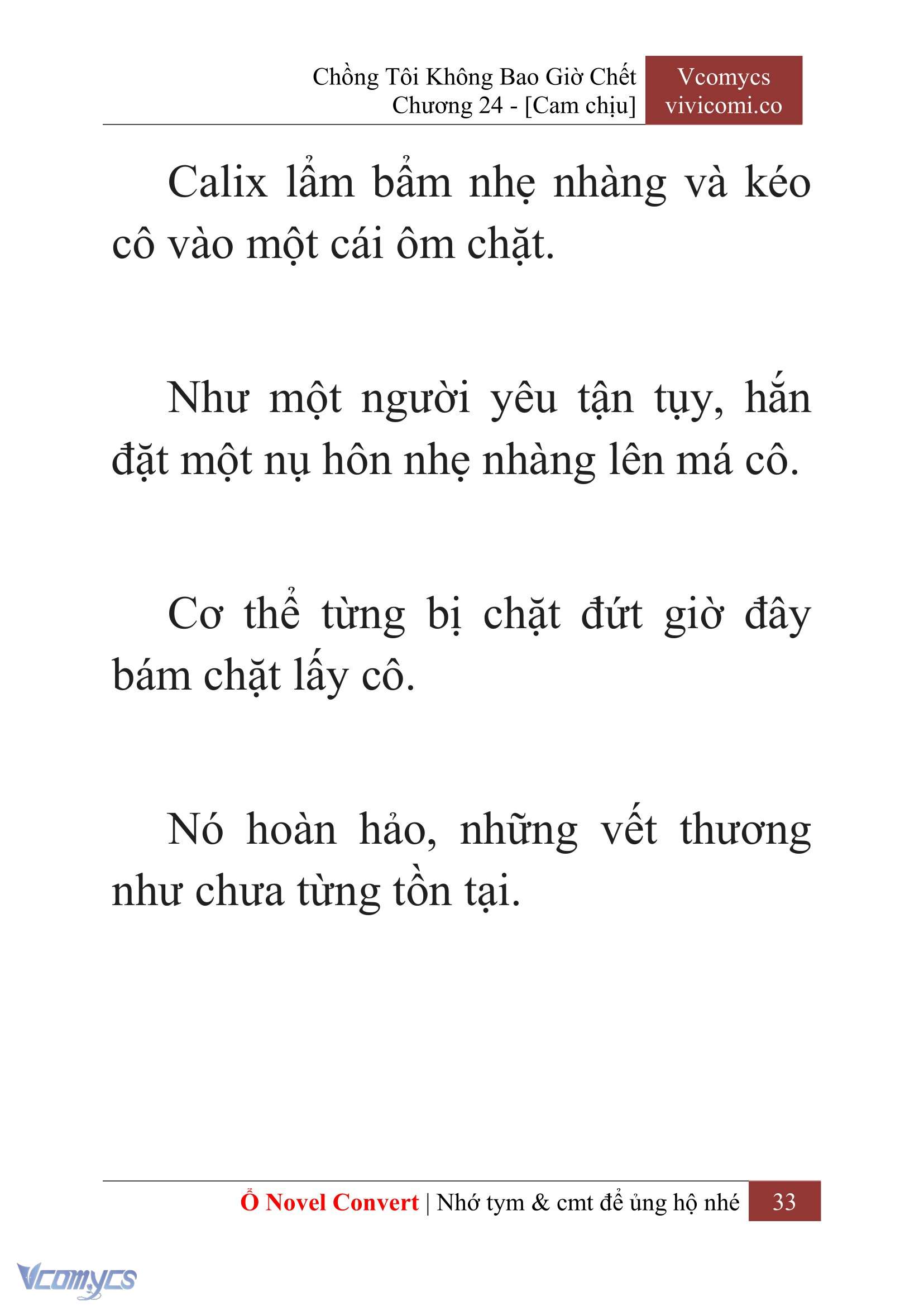 [Novel] Chồng Tôi Không Bao Giờ Chết Chap 24 - Trang 2