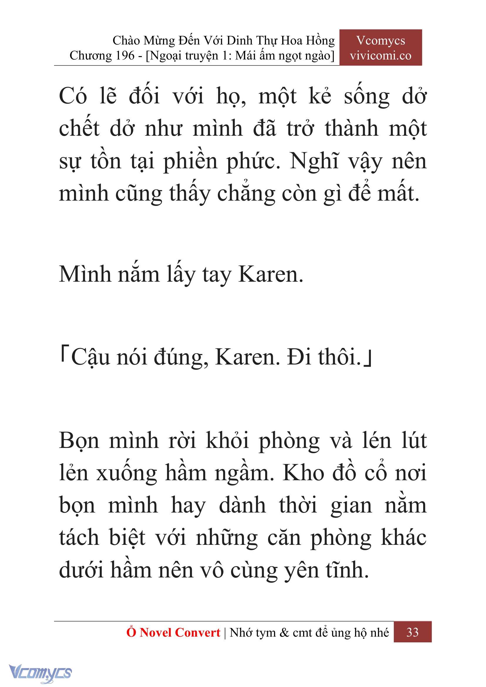 [Novel] Chào Mừng Đến Với Dinh Thự Hoa Hồng Chap 196 - Trang 2