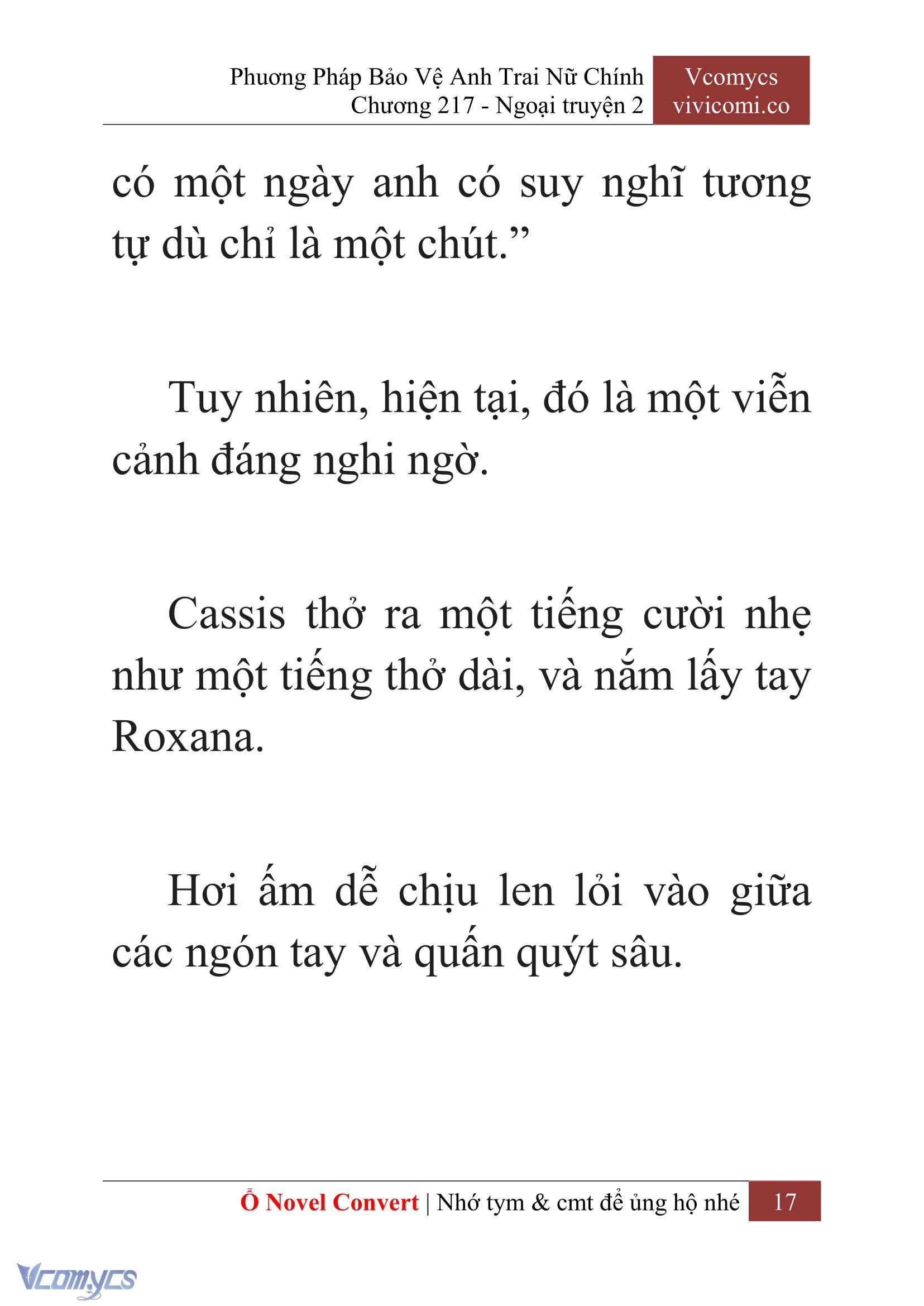 [Novel] Phương Pháp Bảo Vệ Anh Trai Nữ Chính Chap 217 - Trang 2