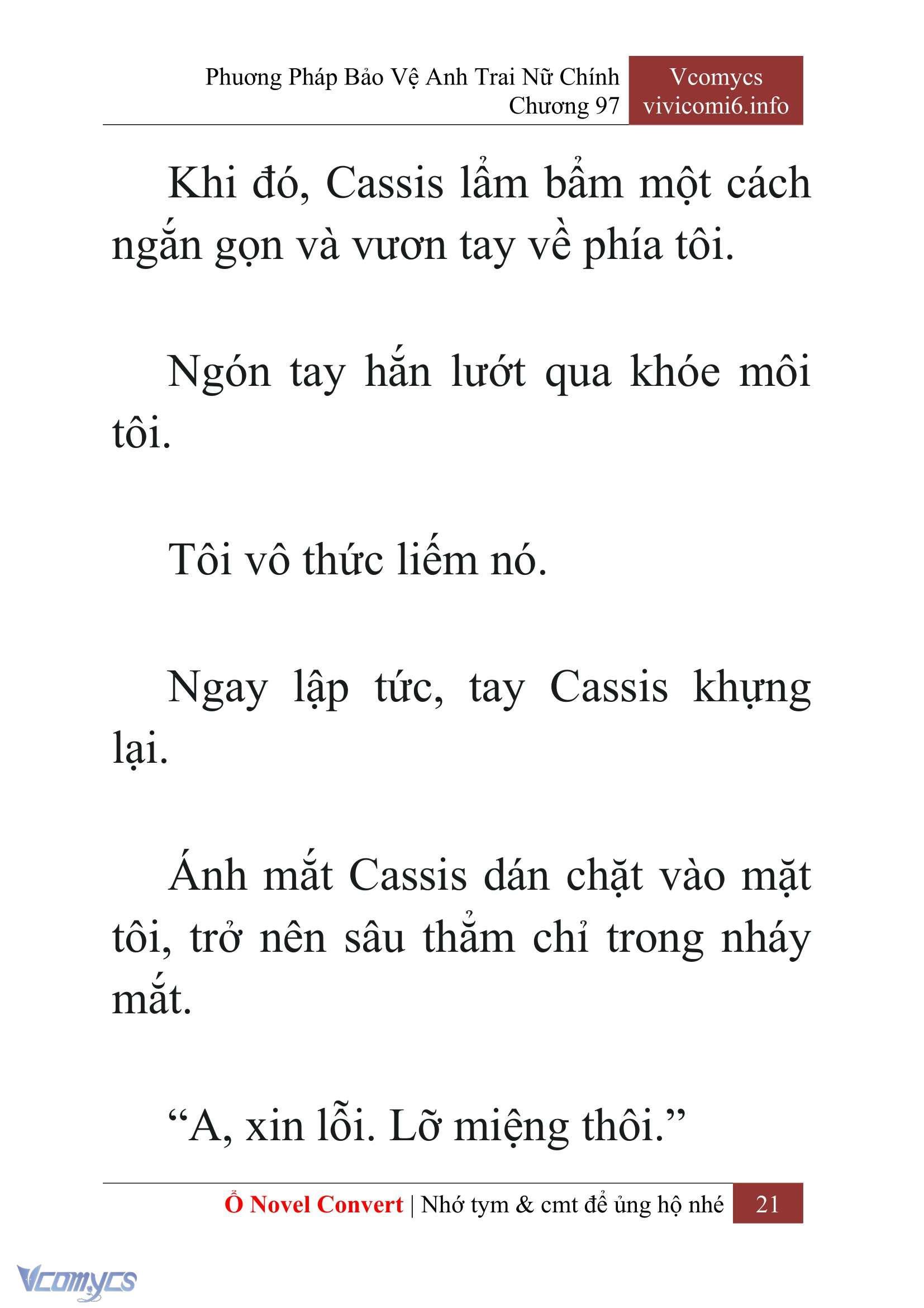 [Novel] Phương Pháp Bảo Vệ Anh Trai Nữ Chính Chap 97 - Trang 2
