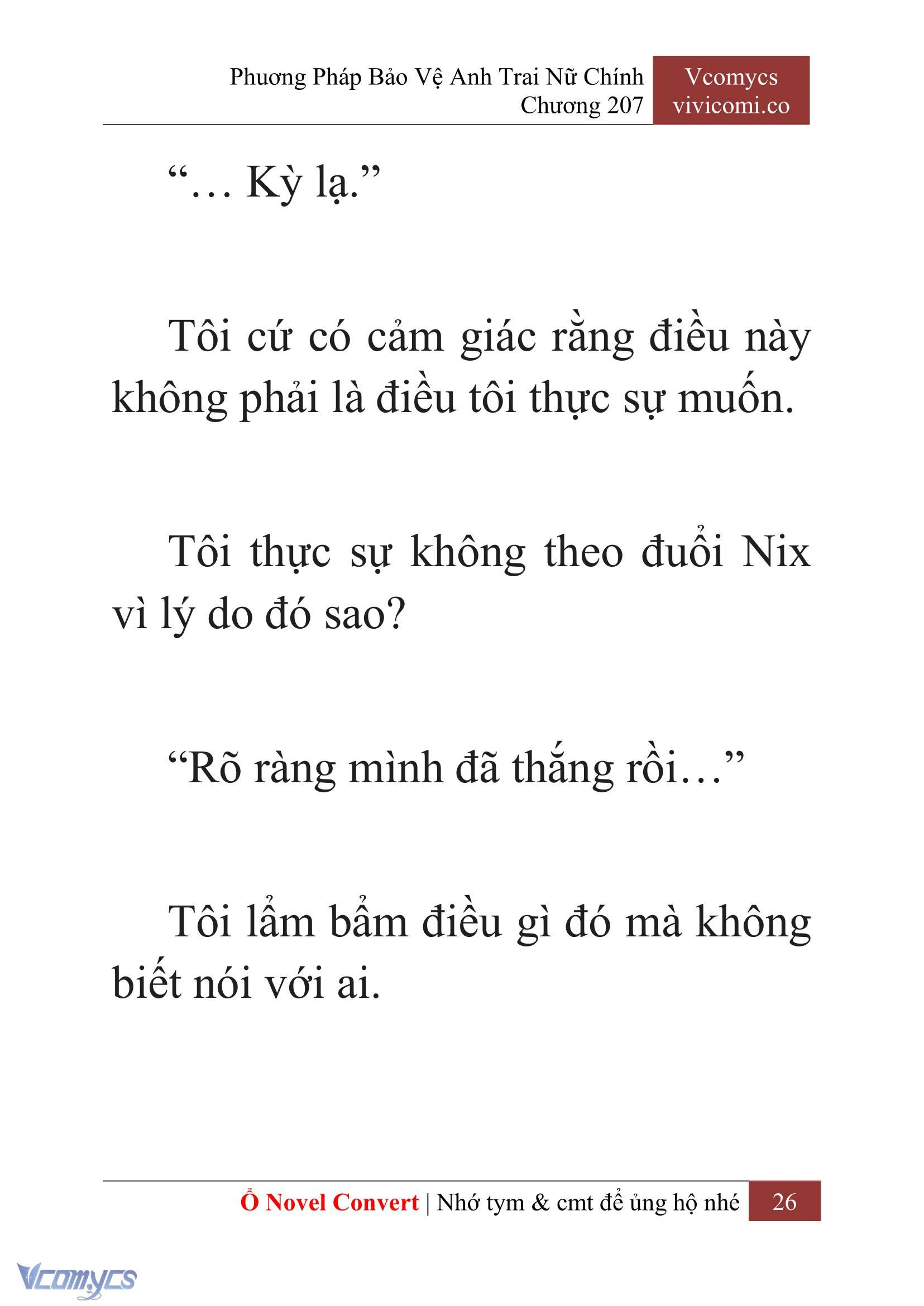 [Novel] Phương Pháp Bảo Vệ Anh Trai Nữ Chính Chap 207 - Trang 2