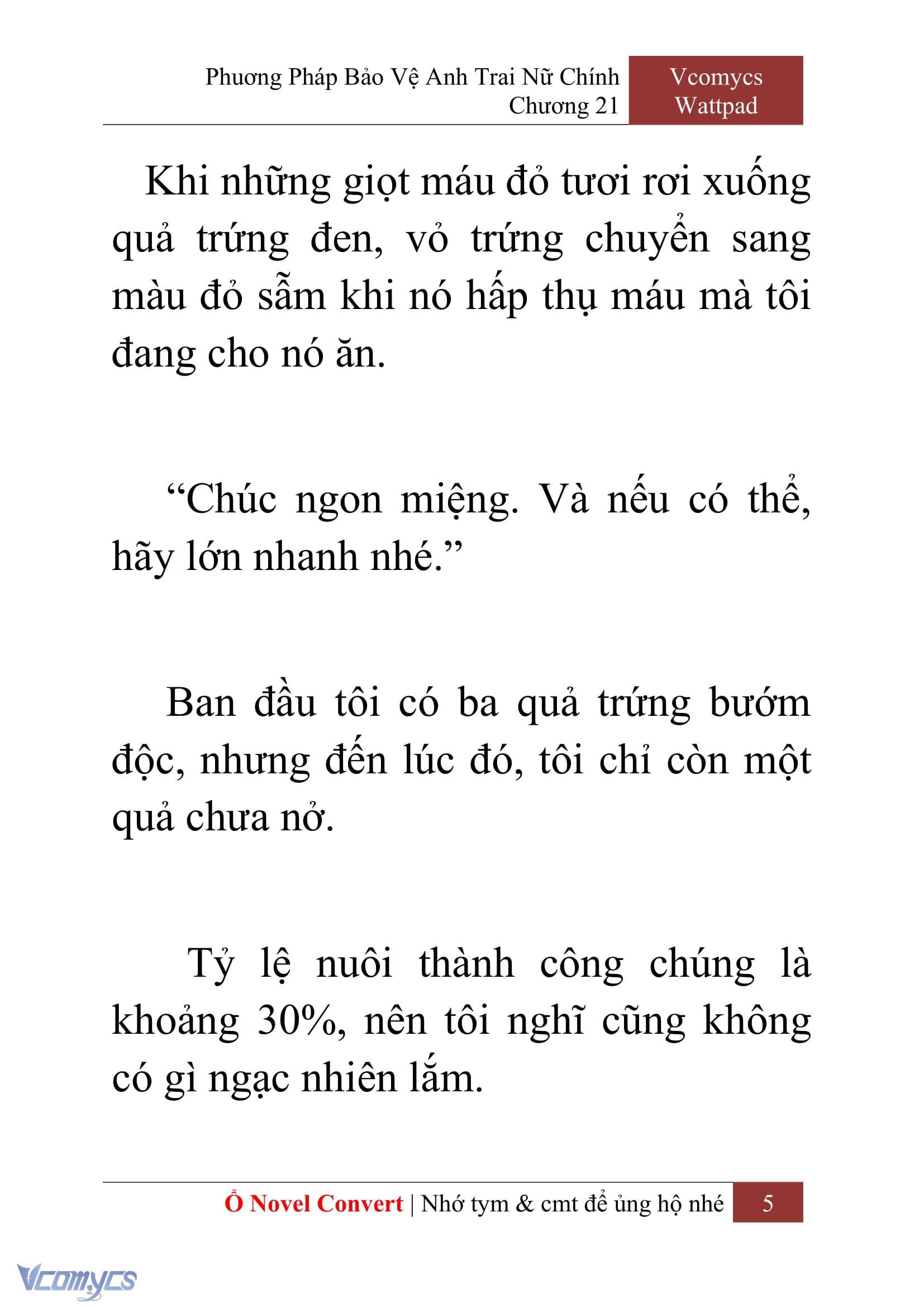 [Novel] Phương Pháp Bảo Vệ Anh Trai Nữ Chính Chap 21 - Trang 2