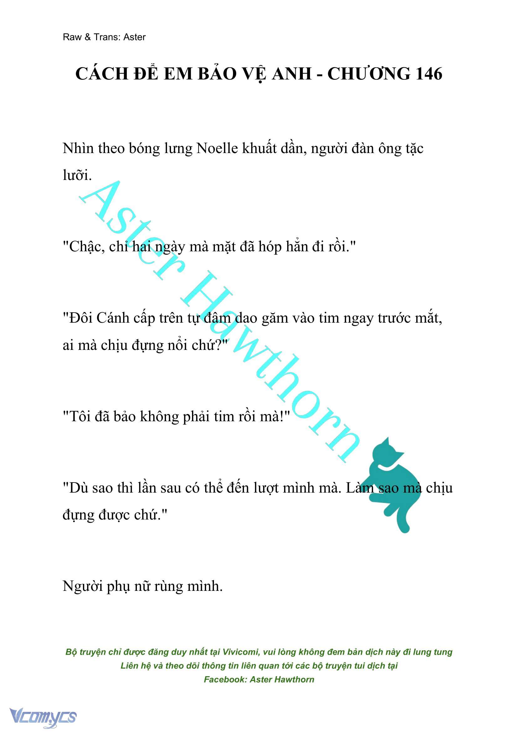[NOVEL] Cách Để Em Bảo Vệ Anh Chap 146 - Trang 2
