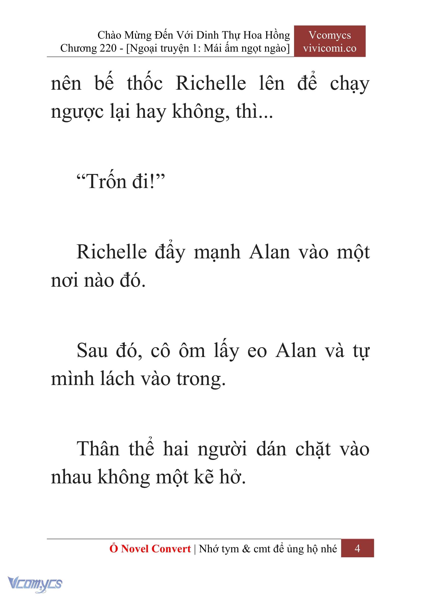 [Novel] Chào Mừng Đến Với Dinh Thự Hoa Hồng Chap 220 - Trang 2