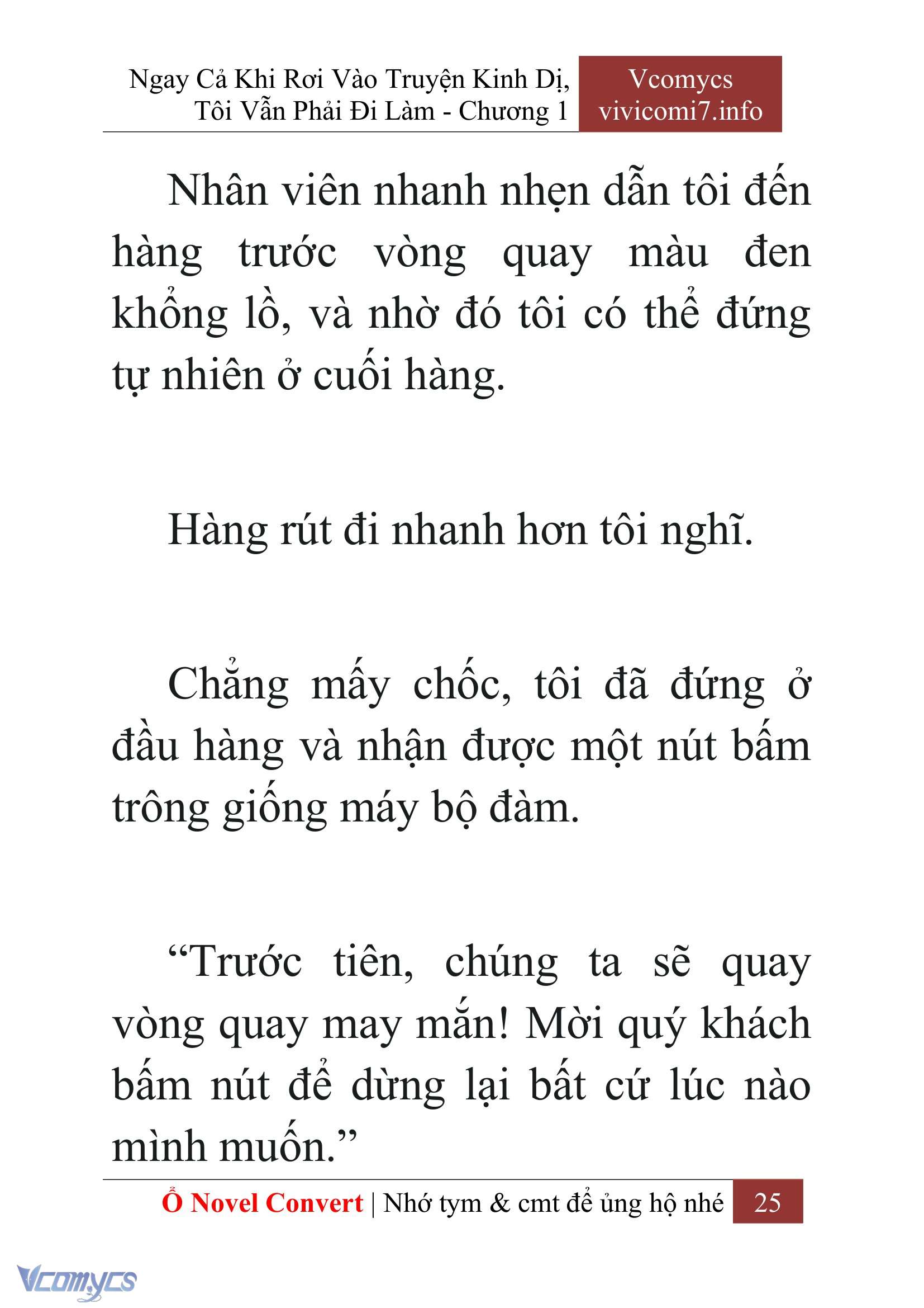 [Novel] Ngay Cả Khi Rơi Vào Truyện Kinh Dị, Tôi Vẫn Phải Đi Làm Chap 1 - Trang 2