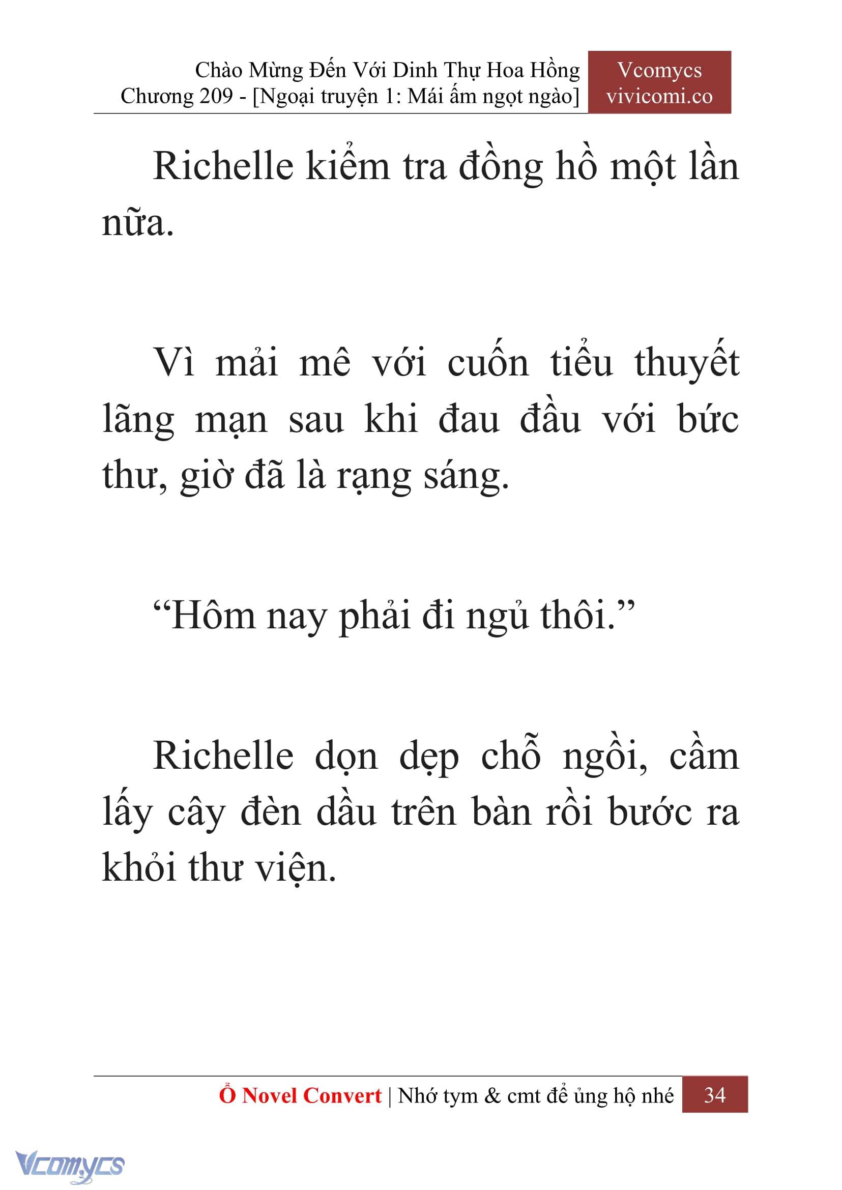 [Novel] Chào Mừng Đến Với Dinh Thự Hoa Hồng Chap 209 - Trang 2