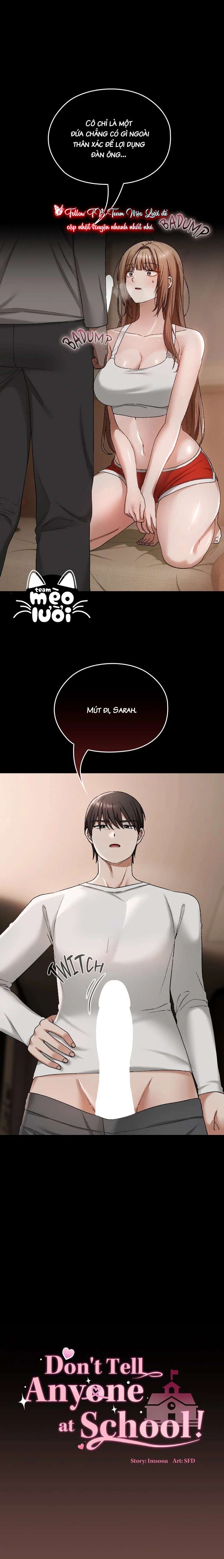 [18+] Đừng nói với ai ở trường! Chap 3 - Trang 3