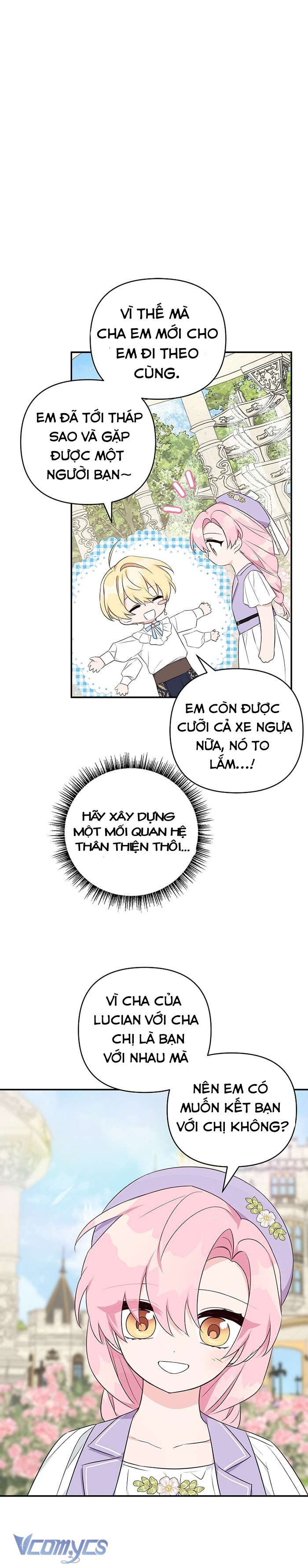 Tôi đã trở thành con gái út của công tước phản diện Chapter 35 - Trang 3