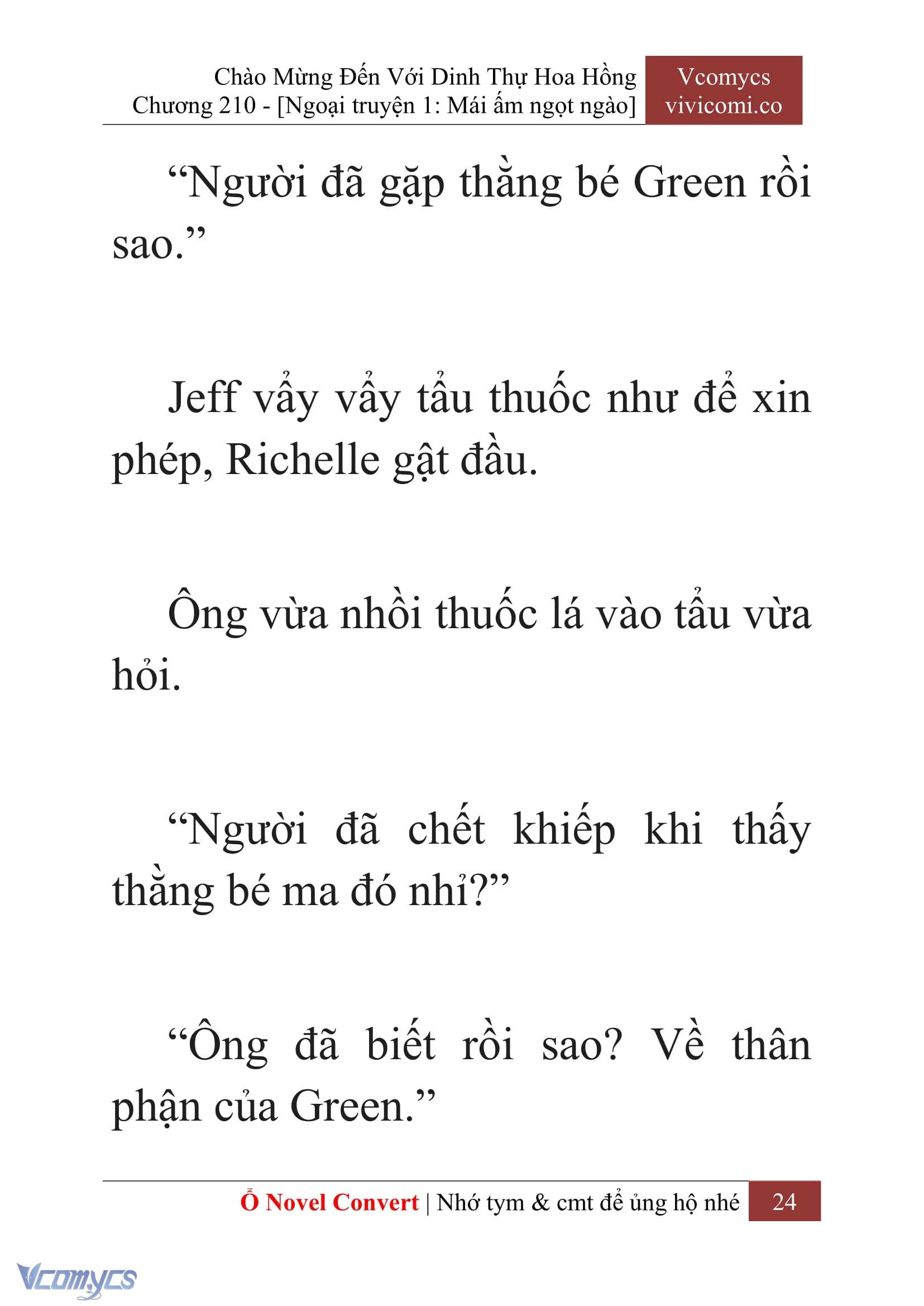 [Novel] Chào Mừng Đến Với Dinh Thự Hoa Hồng Chap 210 - Trang 2