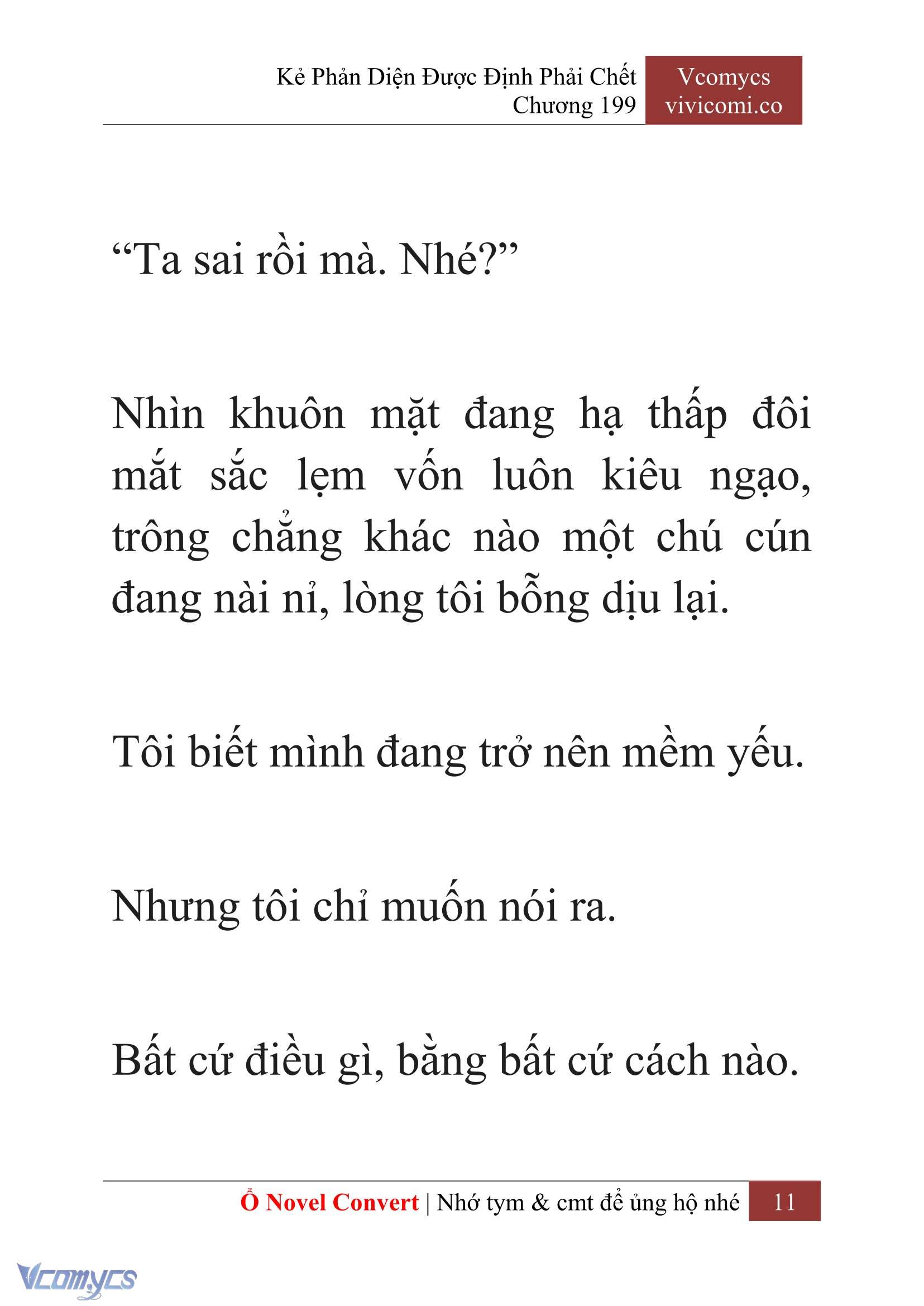 [Novel] Kẻ Phản Diện Được Định Phải Chết Chap 199 - Trang 2