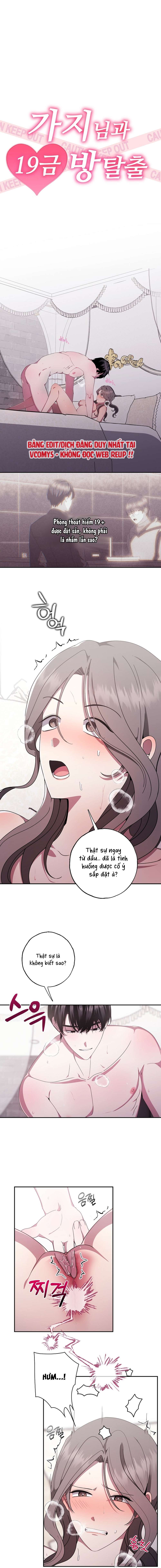 [ 18+ ] Cùng Gaji-nim tham gia phòng thoát hiểm 19+ Chap 5 - Trang 2