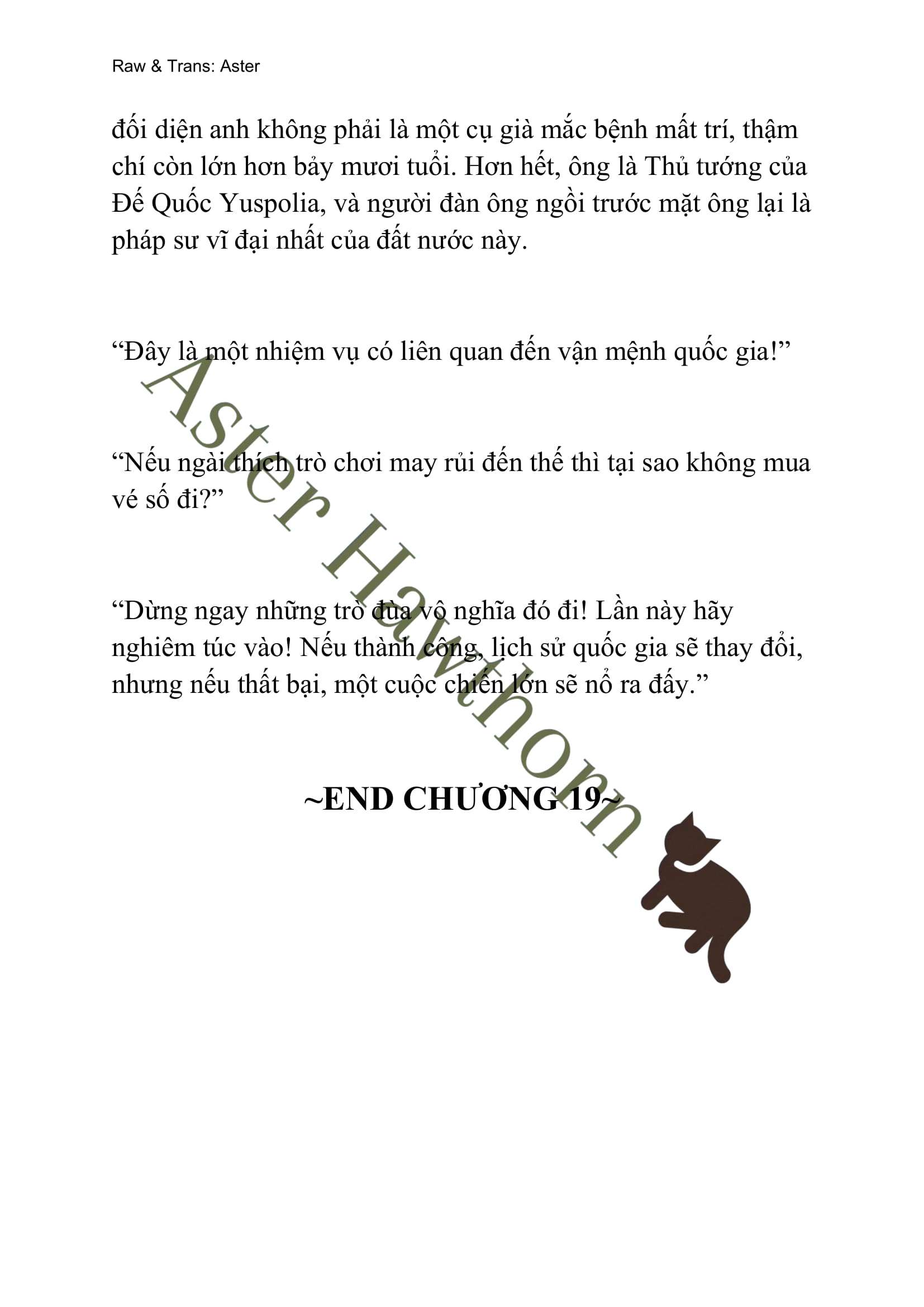 [NOVEL] Tình Yêu Chốn Ngục Tù Chap 19 - Next Chap 20