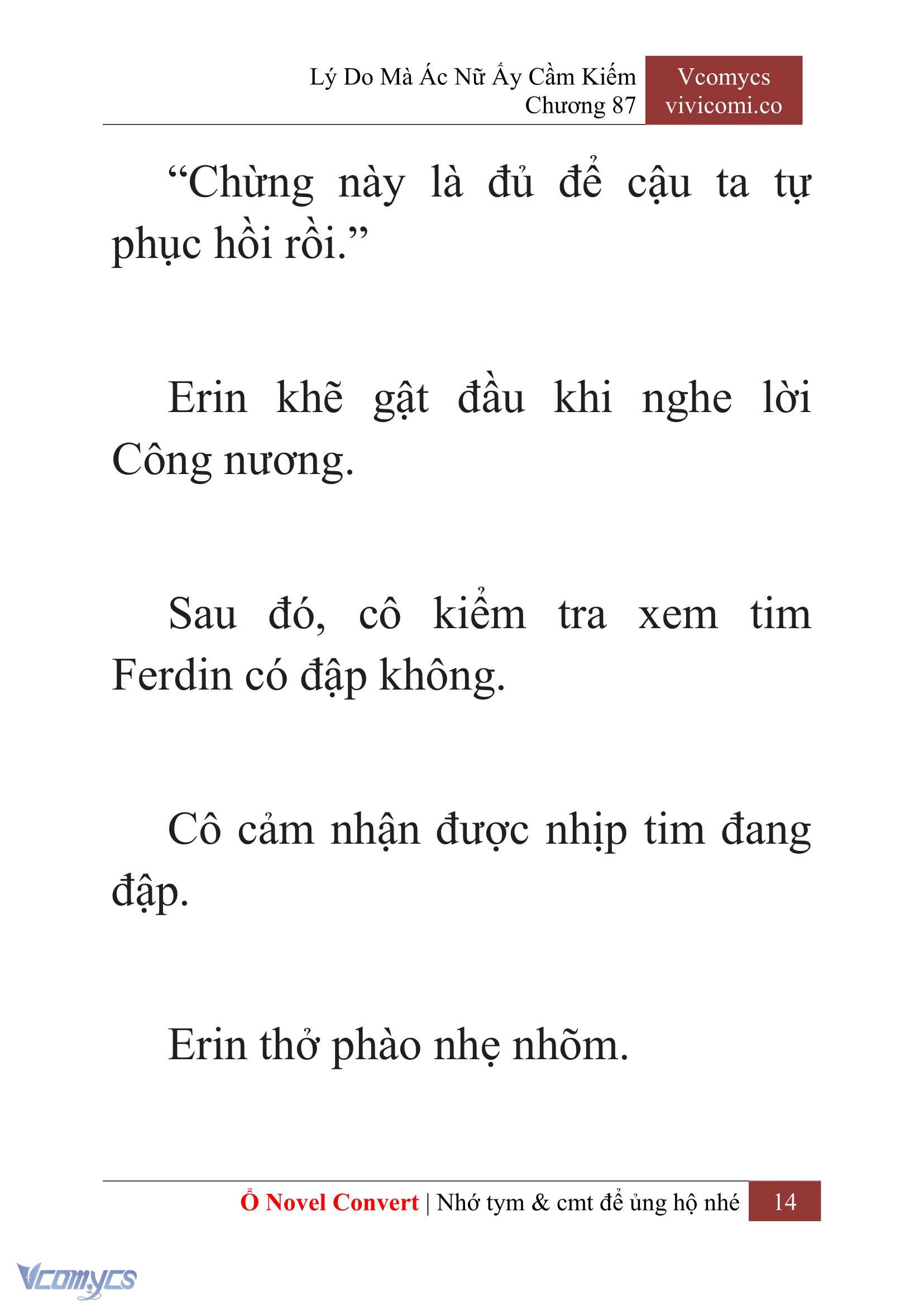 [Novel] Lý Do Mà Ác Nữ Ấy Cầm Kiếm Chap 87 - Next Chap 88