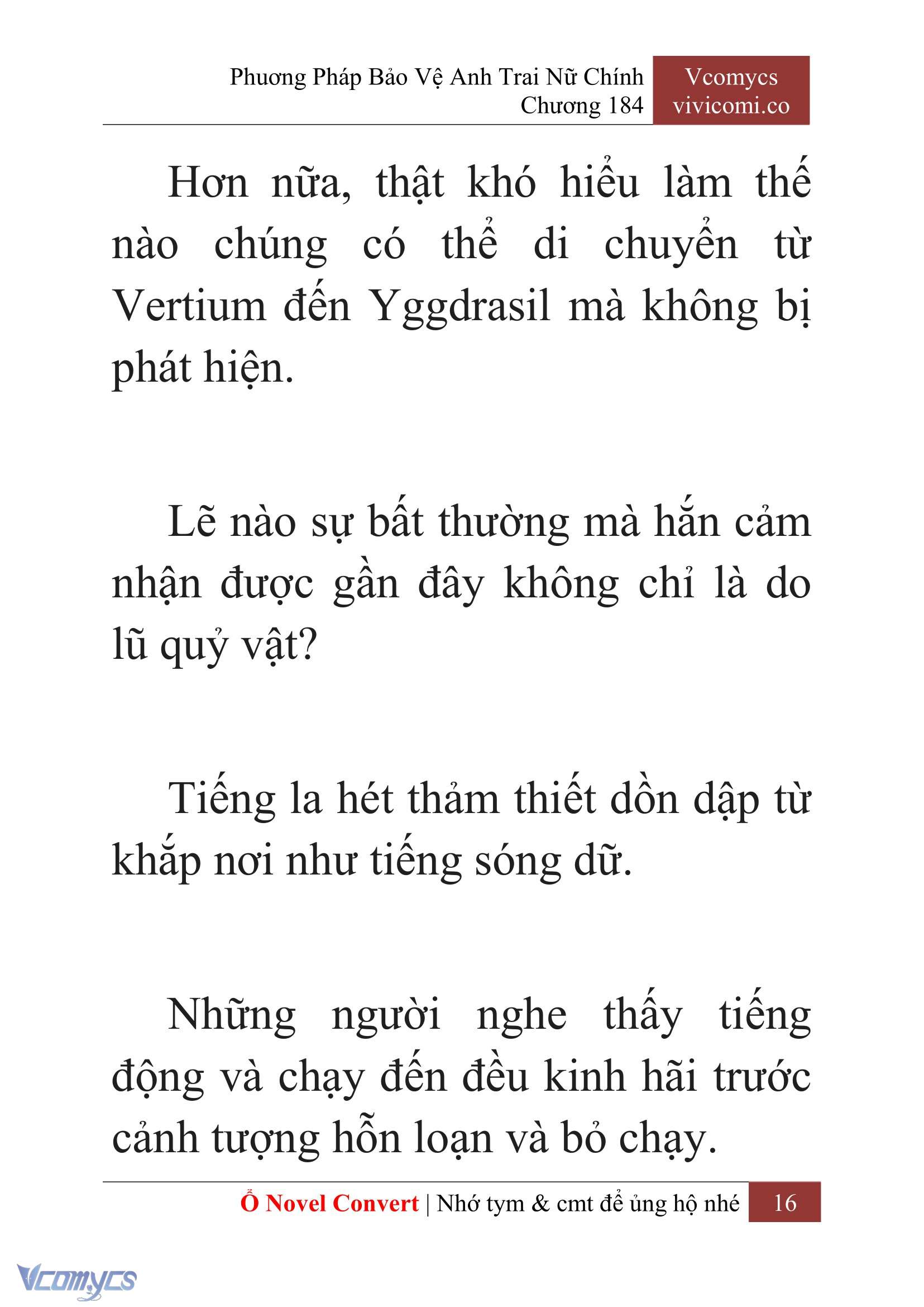 [Novel] Phương Pháp Bảo Vệ Anh Trai Nữ Chính Chap 184 - Trang 2
