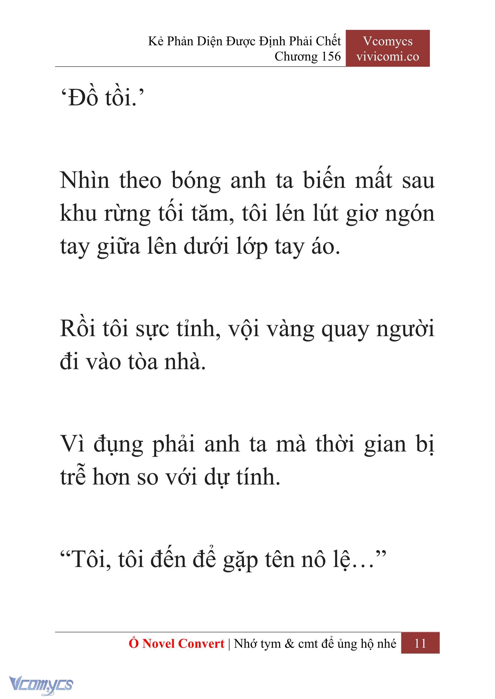 [Novel] Kẻ Phản Diện Được Định Phải Chết Chap 156 - Trang 2