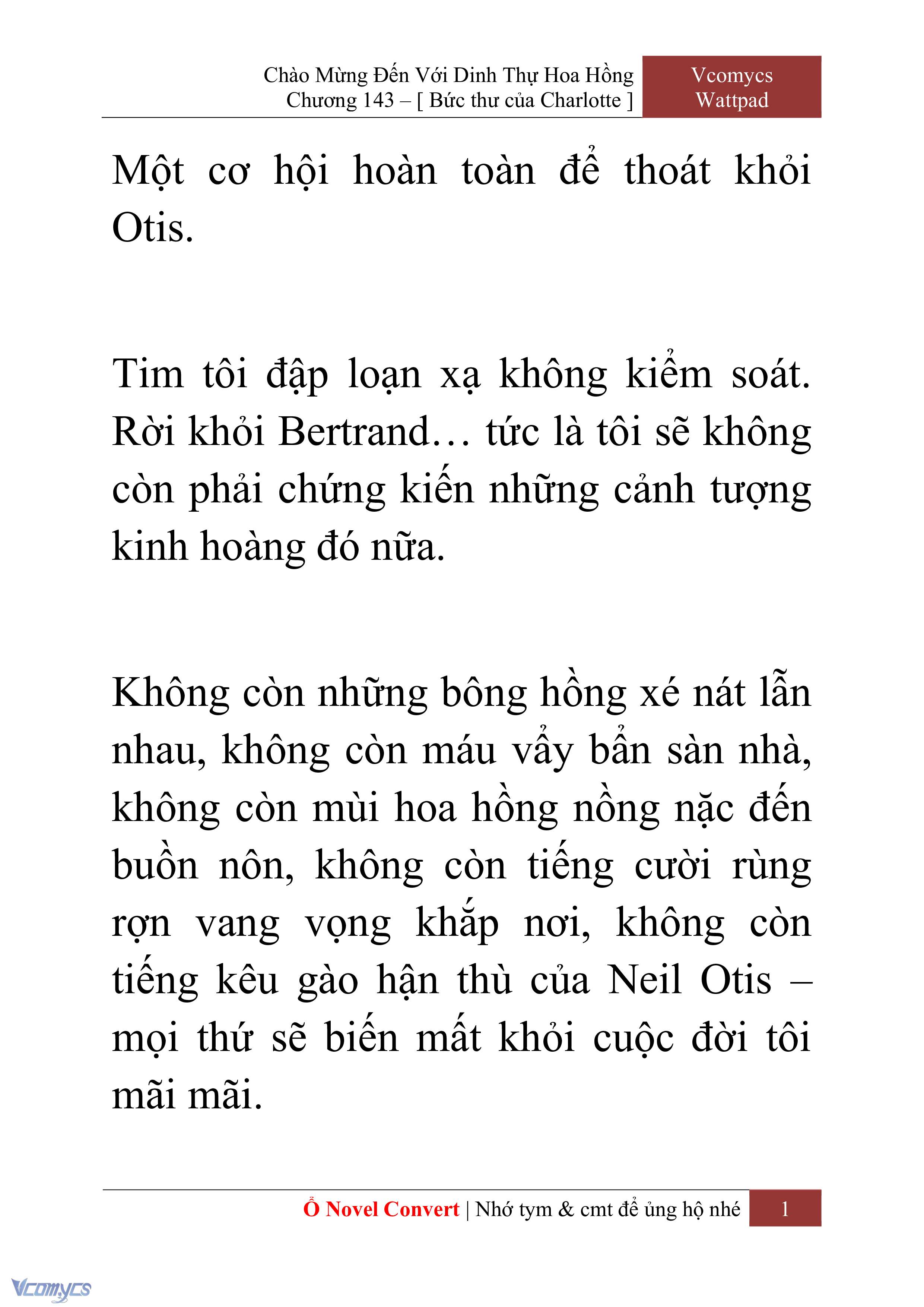 [Novel] Chào Mừng Đến Với Dinh Thự Hoa Hồng Chap 143 - Trang 2