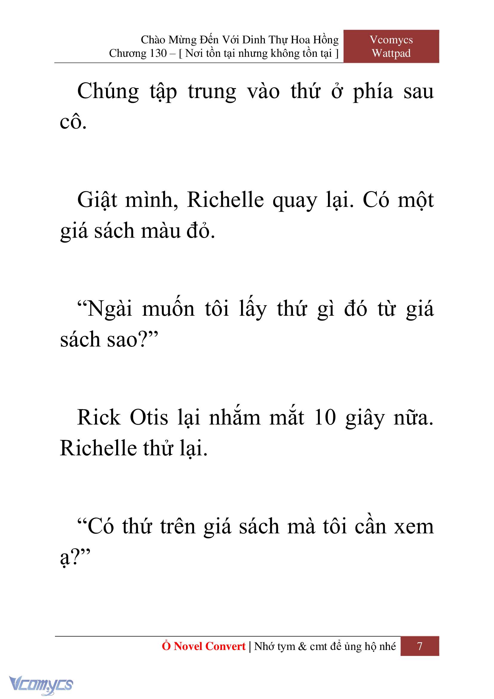[Novel] Chào Mừng Đến Với Dinh Thự Hoa Hồng Chap 130 - Trang 2