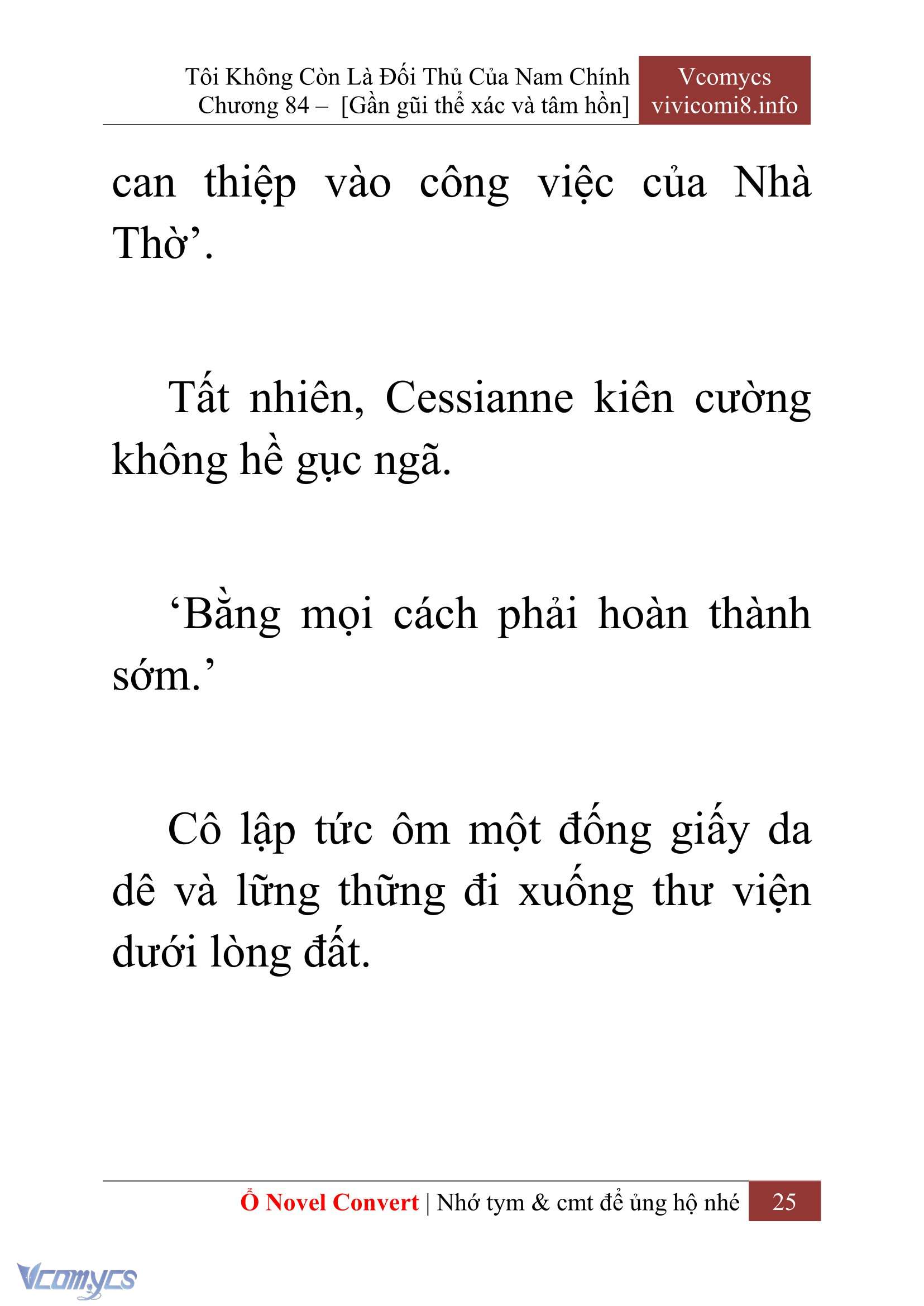 [Novel] Tôi Không Còn Là Đối Thủ Của Nam Chính Chap 84 - Trang 2