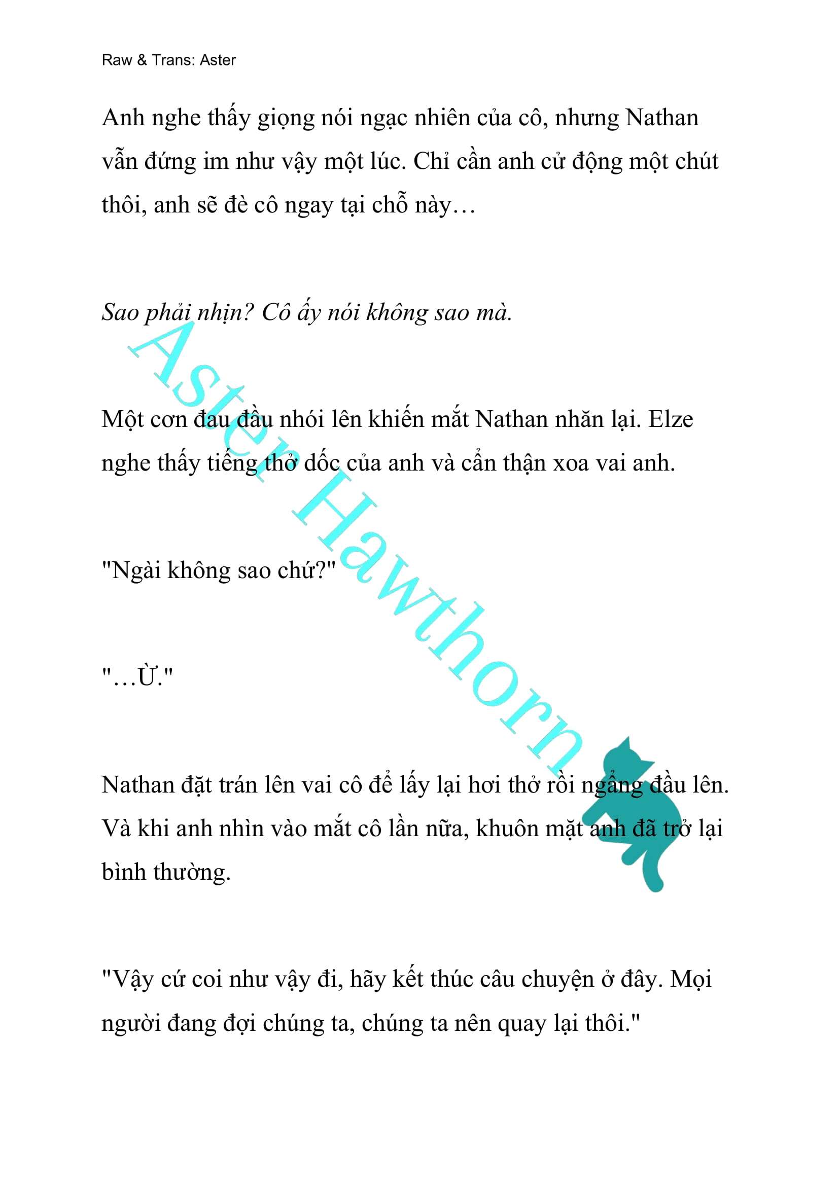 [NOVEL] Anh Hùng Khao Khát Sự Sa Ngã Của Thánh Nữ Chap 54 - Trang 2