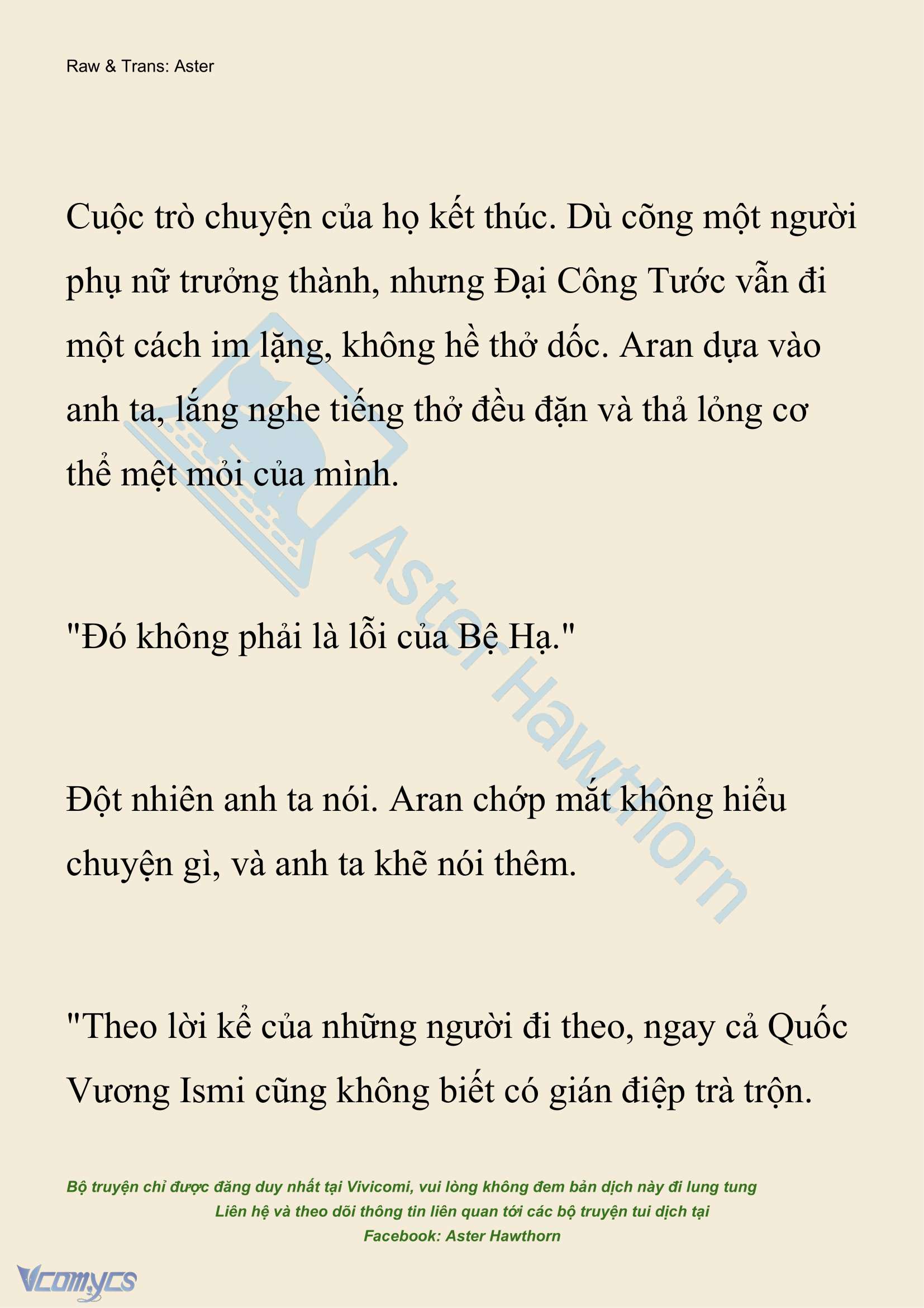 [NOVEL] Đêm Của Bệ Hạ Chap 102 - Next Chap 103