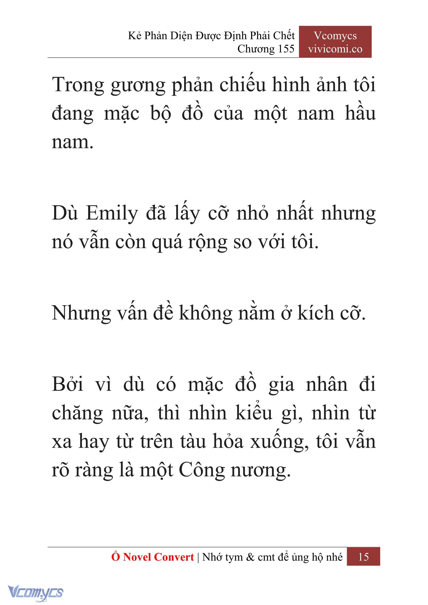 [Novel] Kẻ Phản Diện Được Định Phải Chết Chap 155 - Trang 2