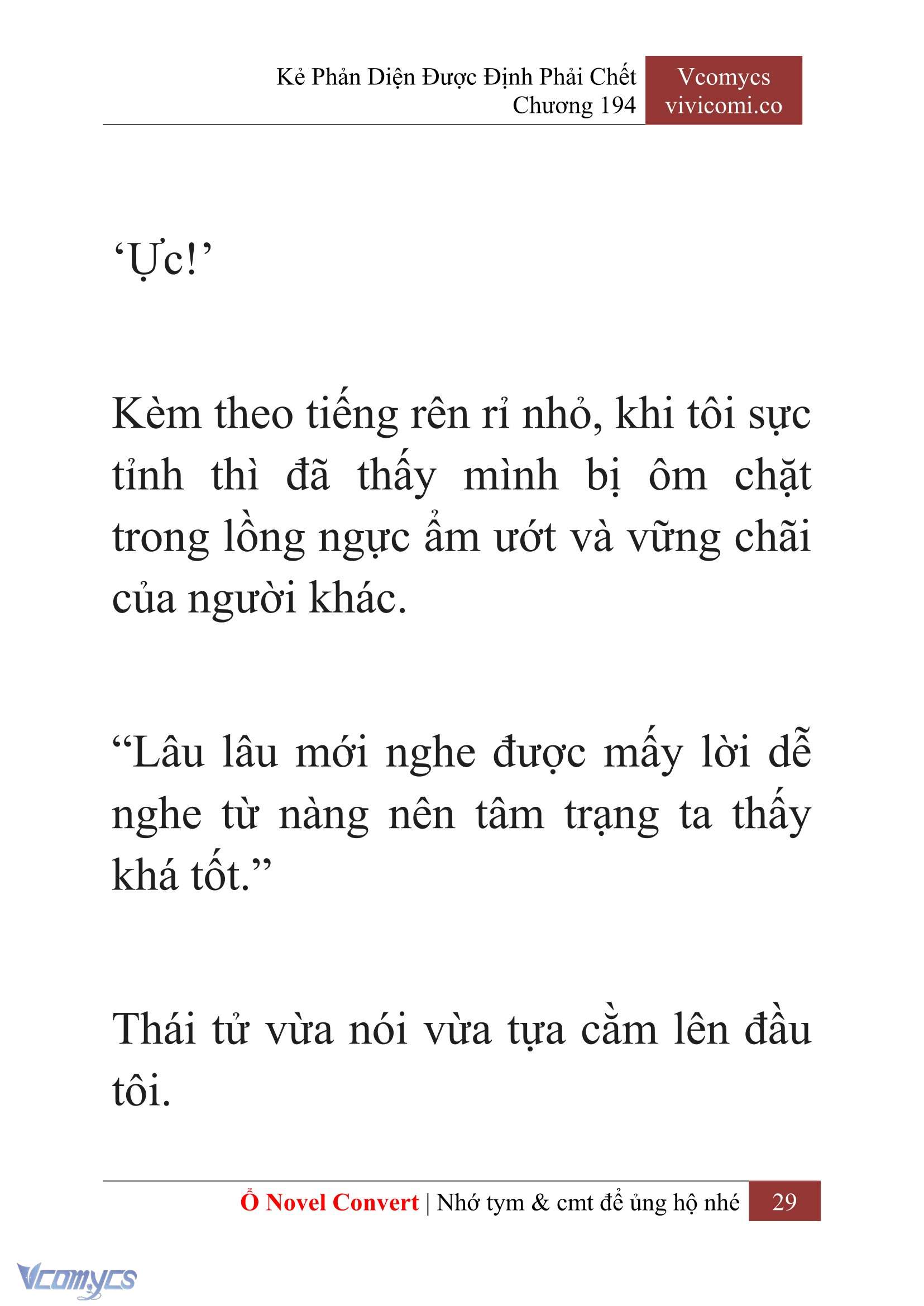 [Novel] Kẻ Phản Diện Được Định Phải Chết Chap 194 - Trang 2