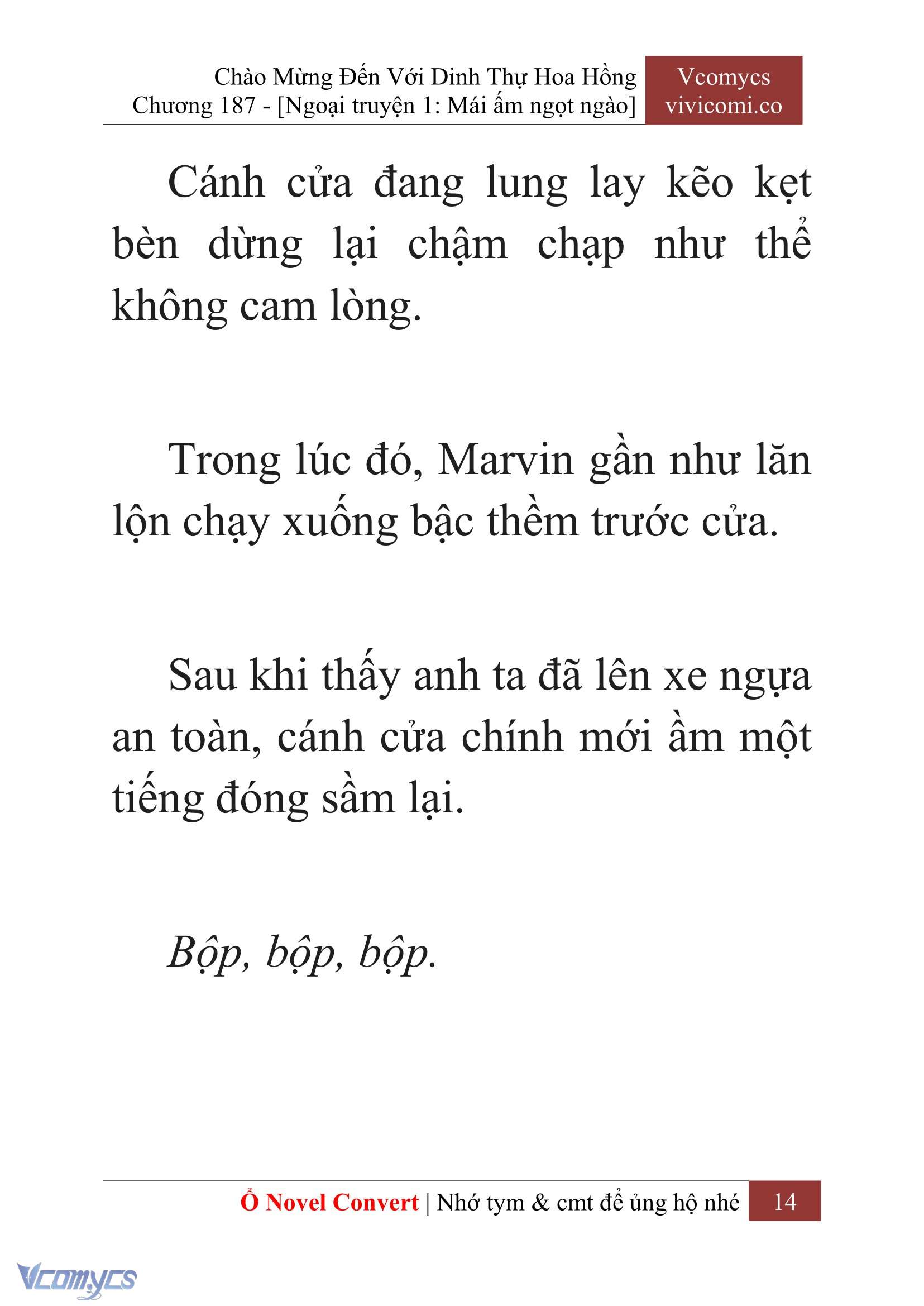 [Novel] Chào Mừng Đến Với Dinh Thự Hoa Hồng Chap 187 - Trang 2