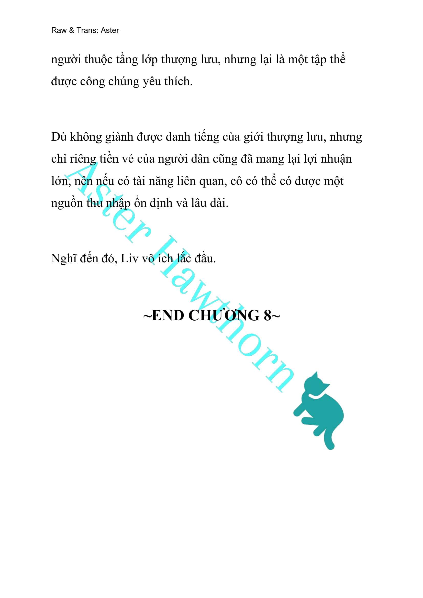 [NOVEL] Odalisque Chap 8 - Next Chap 9