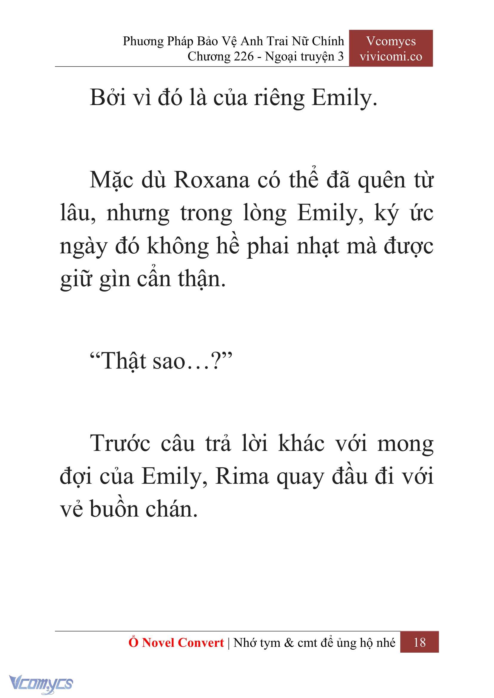 [Novel] Phương Pháp Bảo Vệ Anh Trai Nữ Chính Chap 226 - Trang 2