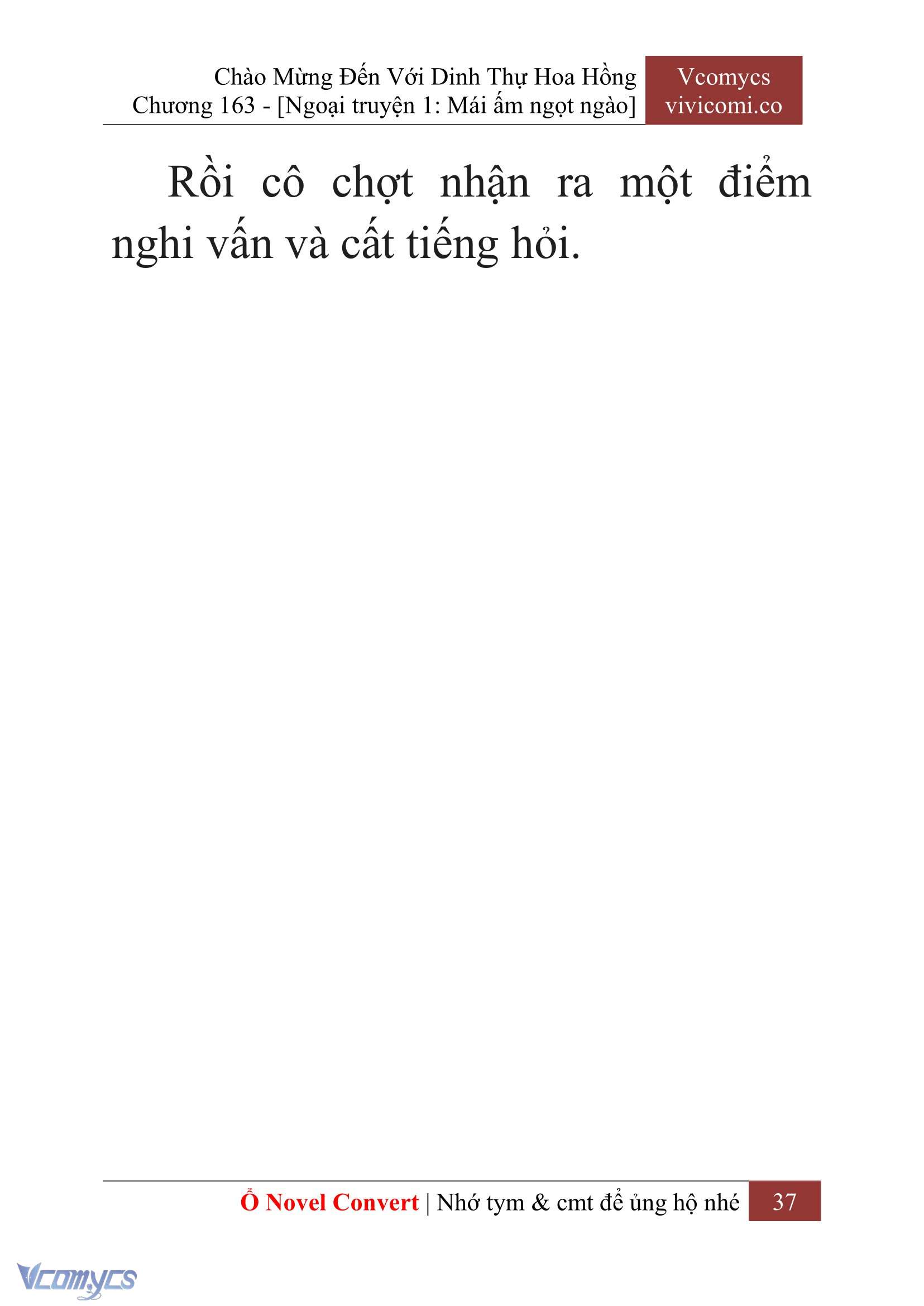 [Novel] Chào Mừng Đến Với Dinh Thự Hoa Hồng Chap 163 - Next Chap 164