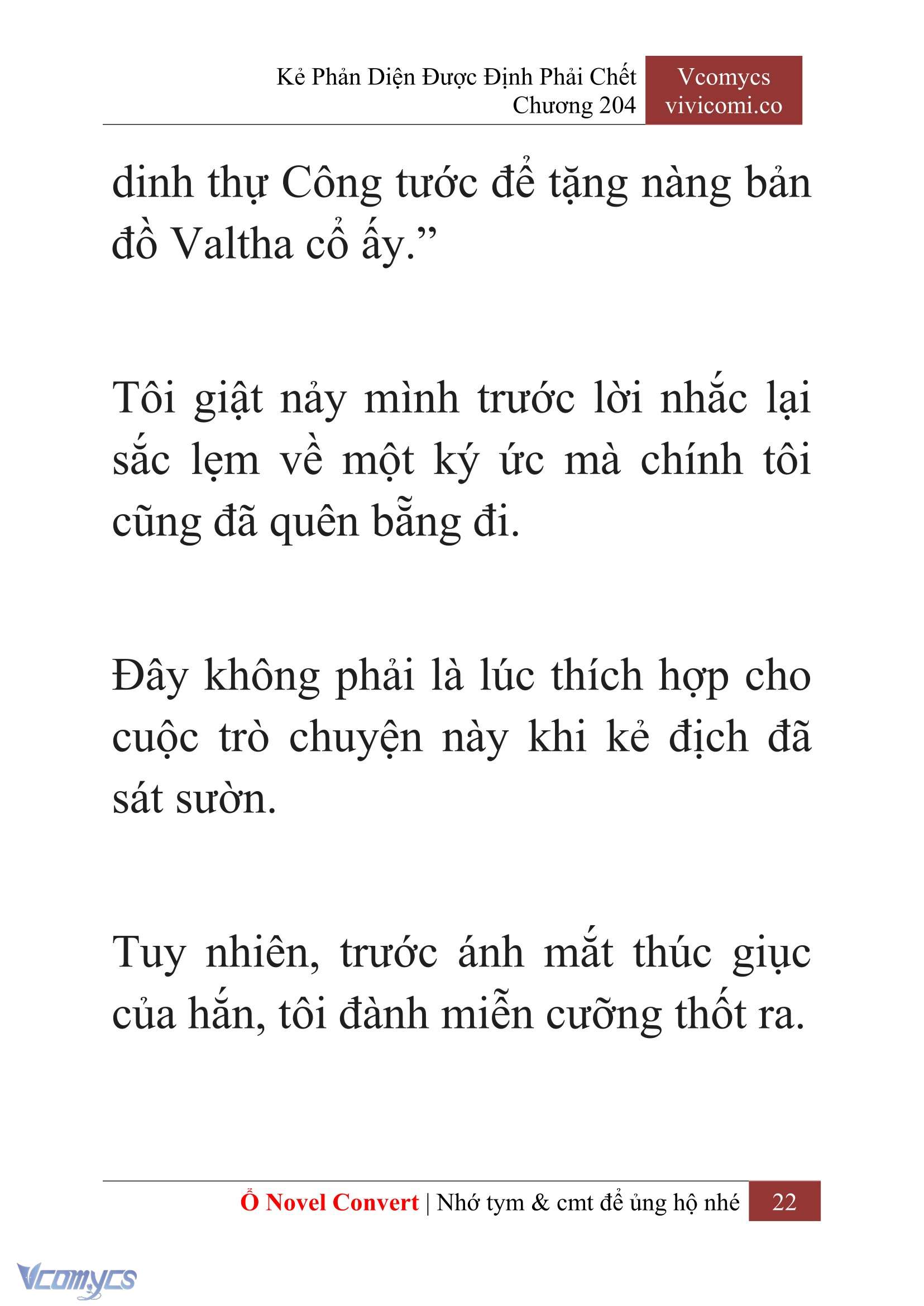 [Novel] Kẻ Phản Diện Được Định Phải Chết Chap 204 - Next Chap 205