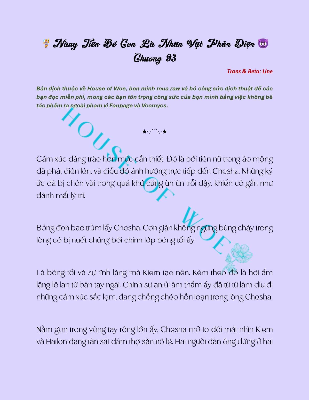 [NOVEL] NÀNG TIÊN BÉ CON LÀ NHÂN VẬT PHẢN DIỆN Chap 93 - Trang 2