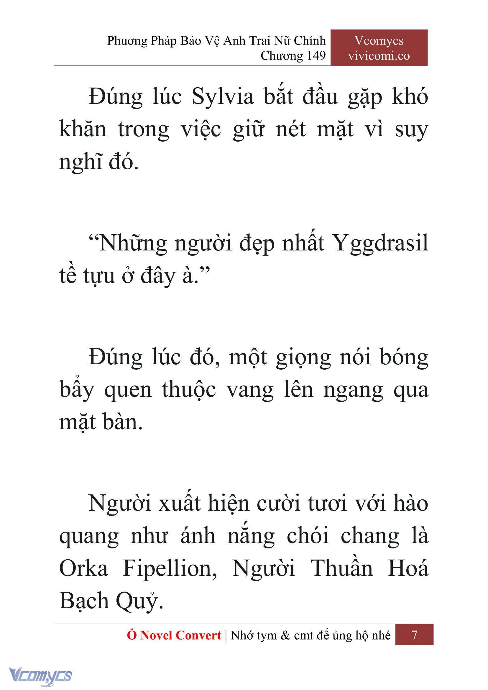 [Novel] Phương Pháp Bảo Vệ Anh Trai Nữ Chính Chap 149 - Trang 2