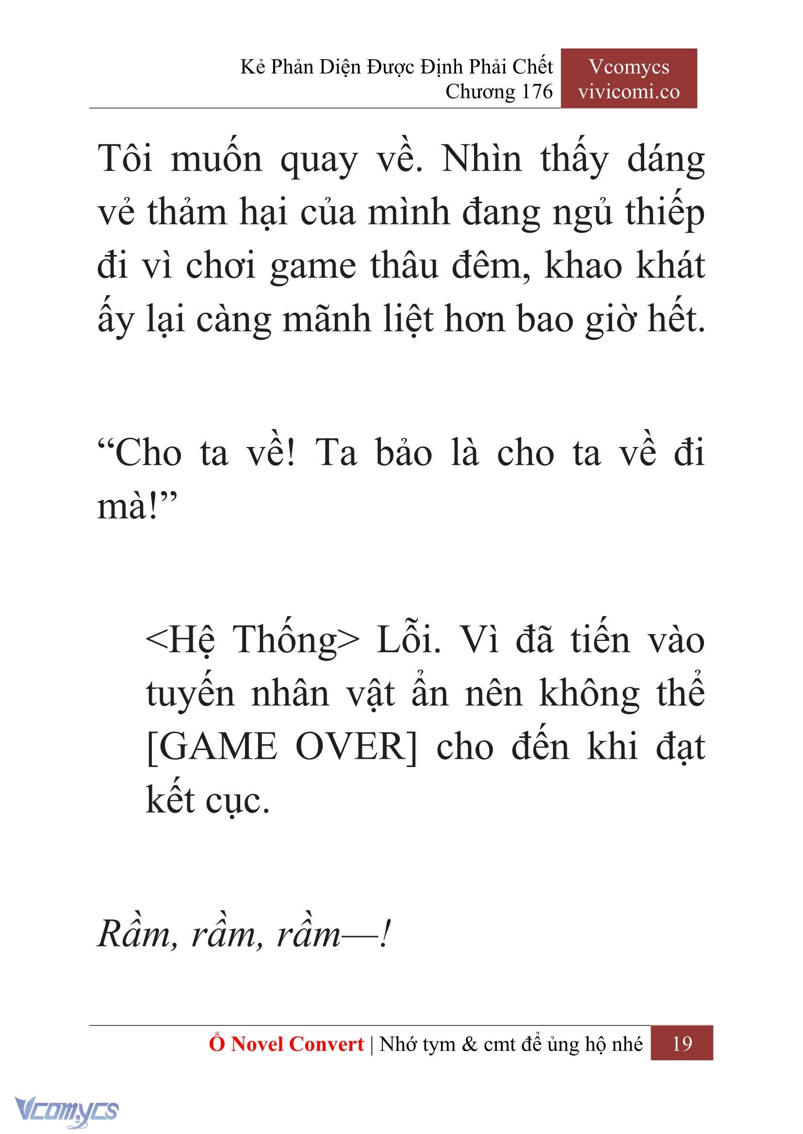 [Novel] Kẻ Phản Diện Được Định Phải Chết Chap 176 - Trang 2