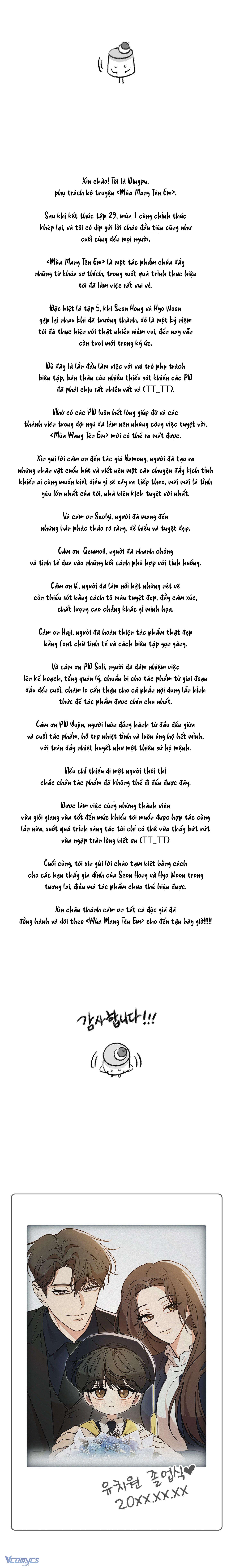 [18+] Mùa Mang Tên Em Chap 30 - Trang 3