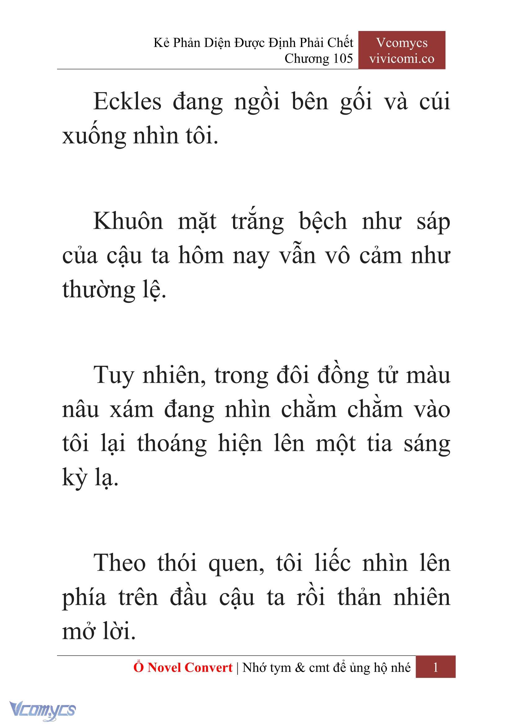 [Novel] Kẻ Phản Diện Được Định Phải Chết Chap 105 - Next Chap 106