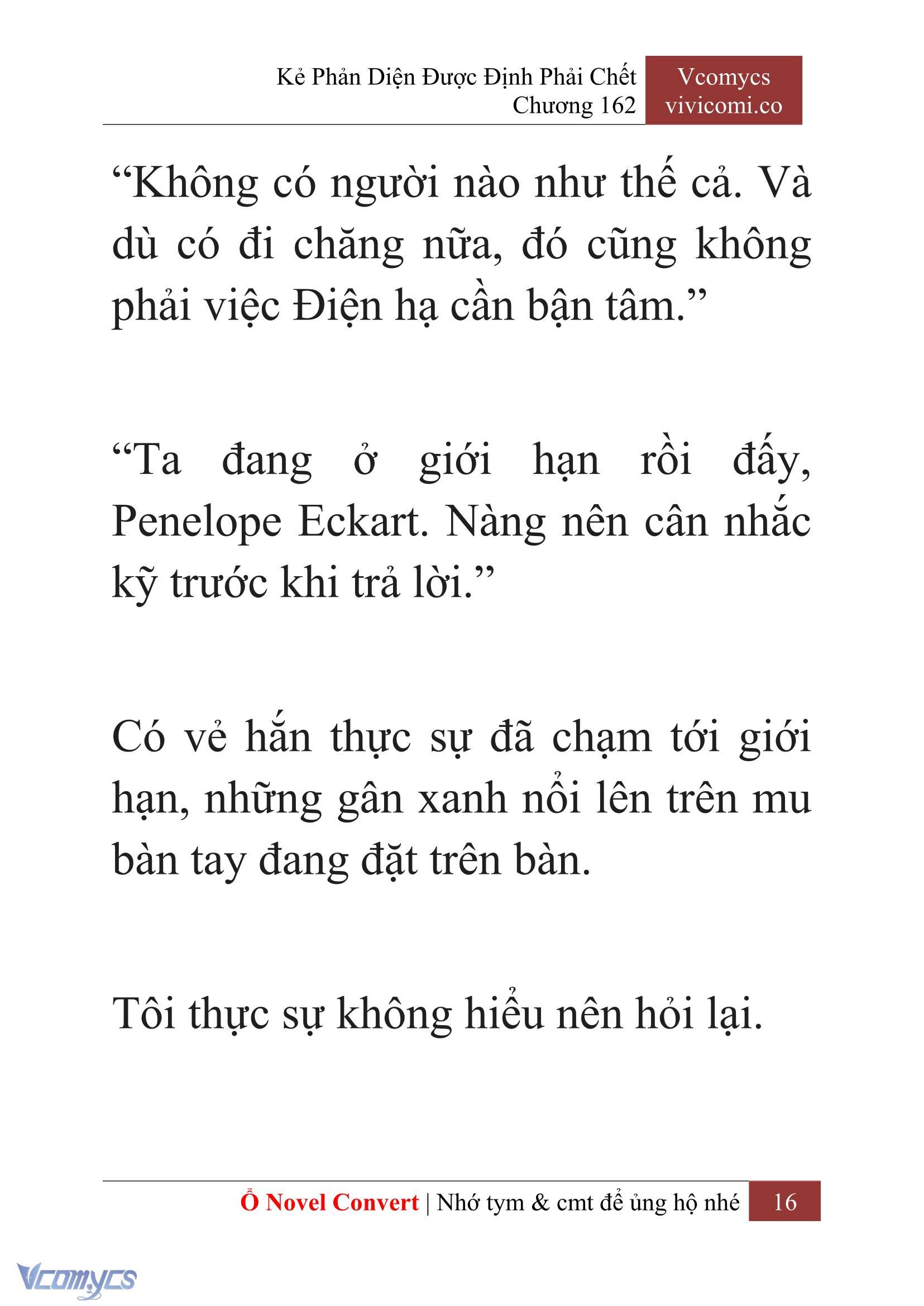 [Novel] Kẻ Phản Diện Được Định Phải Chết Chap 162 - Next Chap 163