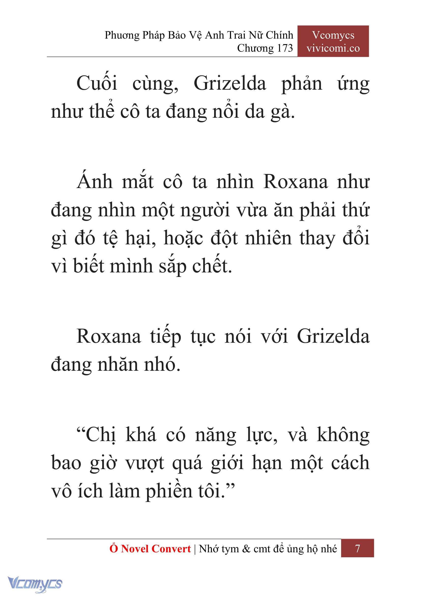 [Novel] Phương Pháp Bảo Vệ Anh Trai Nữ Chính Chap 173 - Trang 2