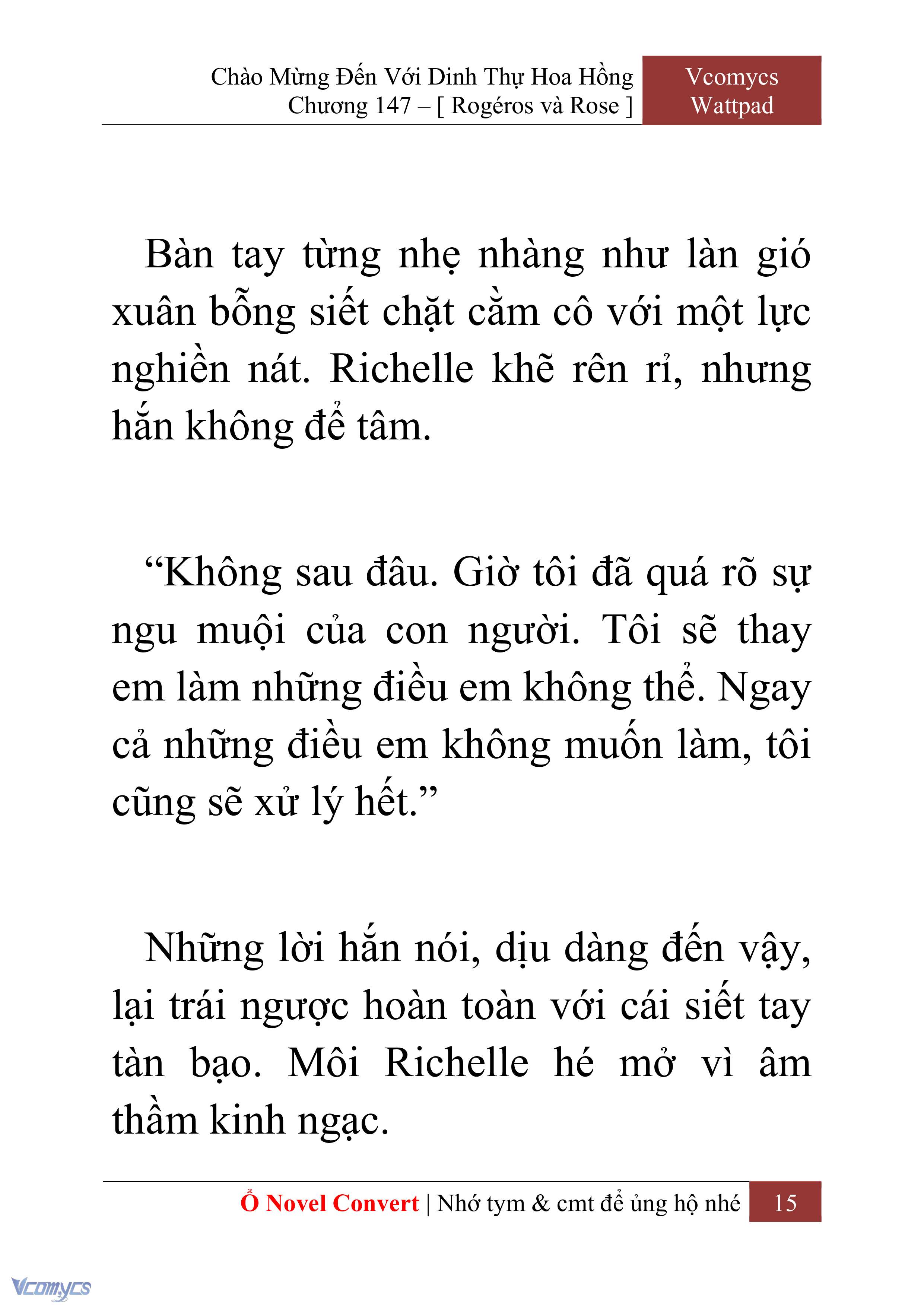 [Novel] Chào Mừng Đến Với Dinh Thự Hoa Hồng Chap 147 - Trang 2