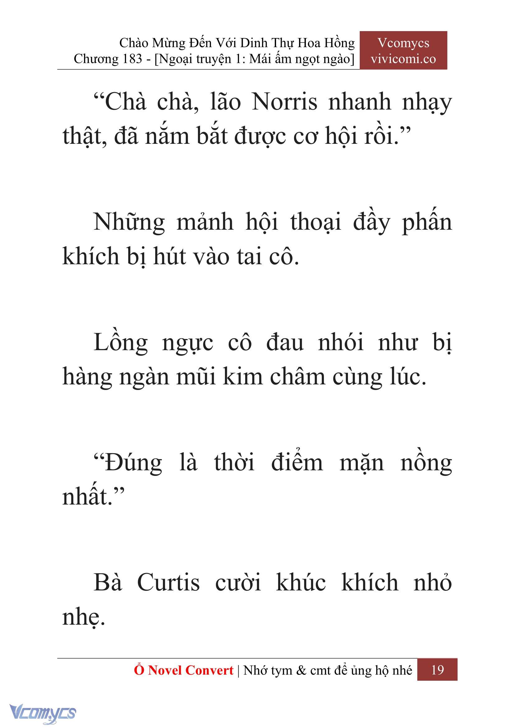 [Novel] Chào Mừng Đến Với Dinh Thự Hoa Hồng Chap 183 - Trang 2