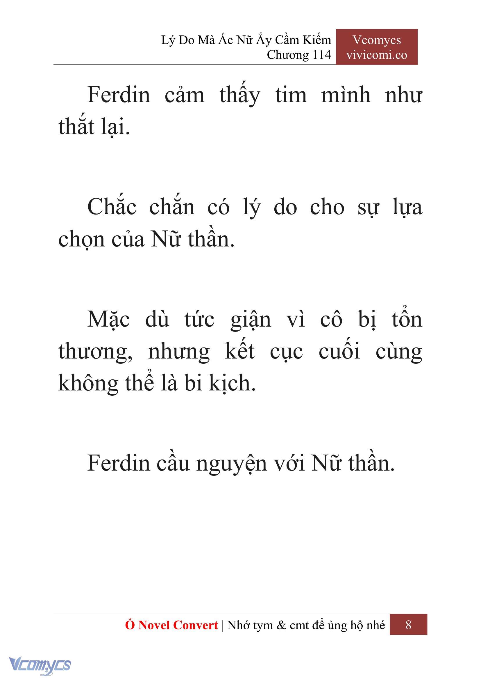[Novel] Lý Do Mà Ác Nữ Ấy Cầm Kiếm Chap 114 - Trang 2