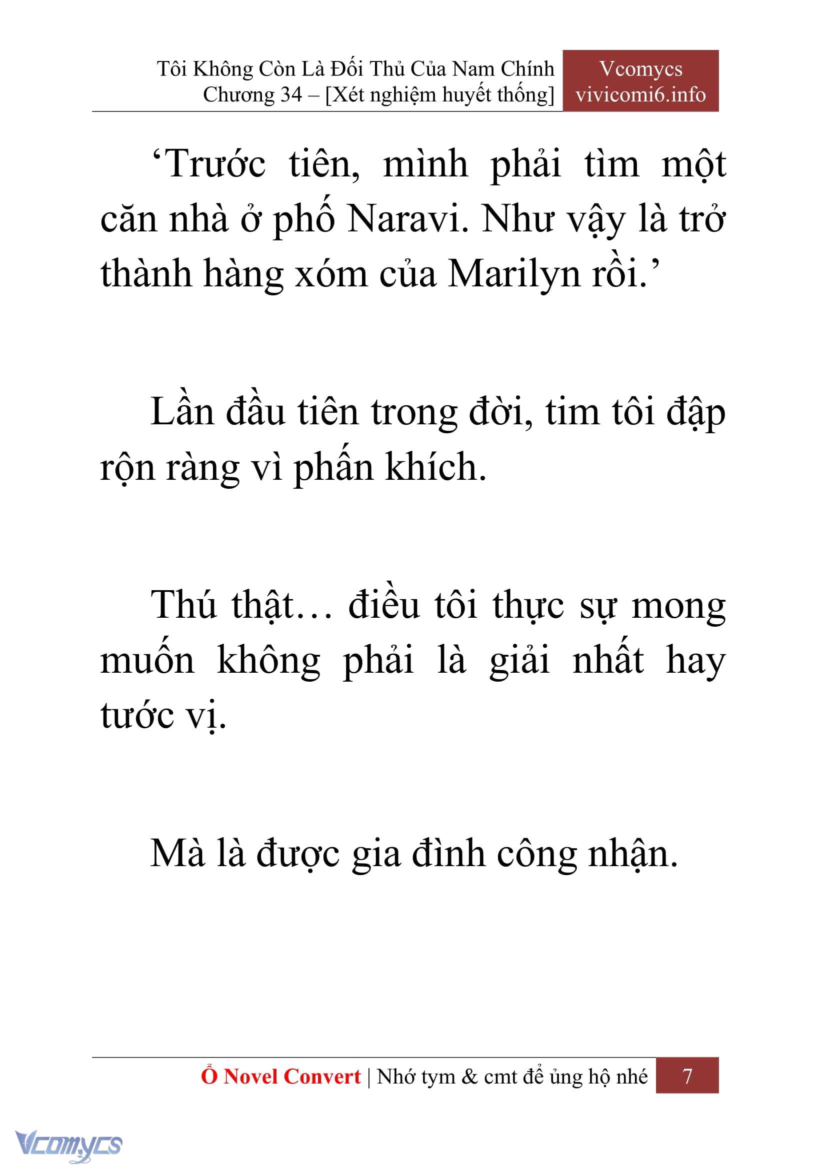 [Novel] Tôi Không Còn Là Đối Thủ Của Nam Chính Chap 34 - Trang 2