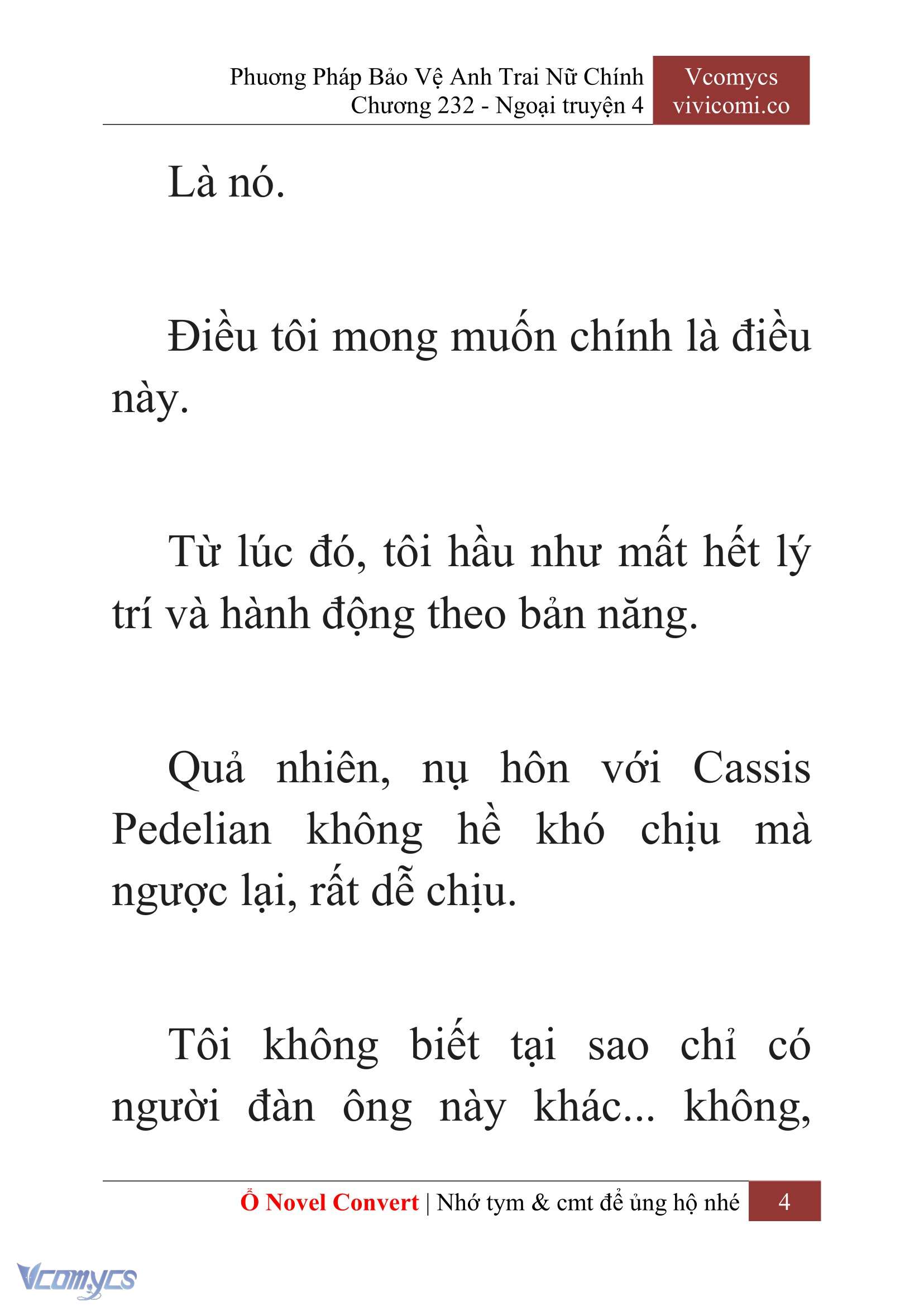 [Novel] Phương Pháp Bảo Vệ Anh Trai Nữ Chính Chap 232 - Trang 2
