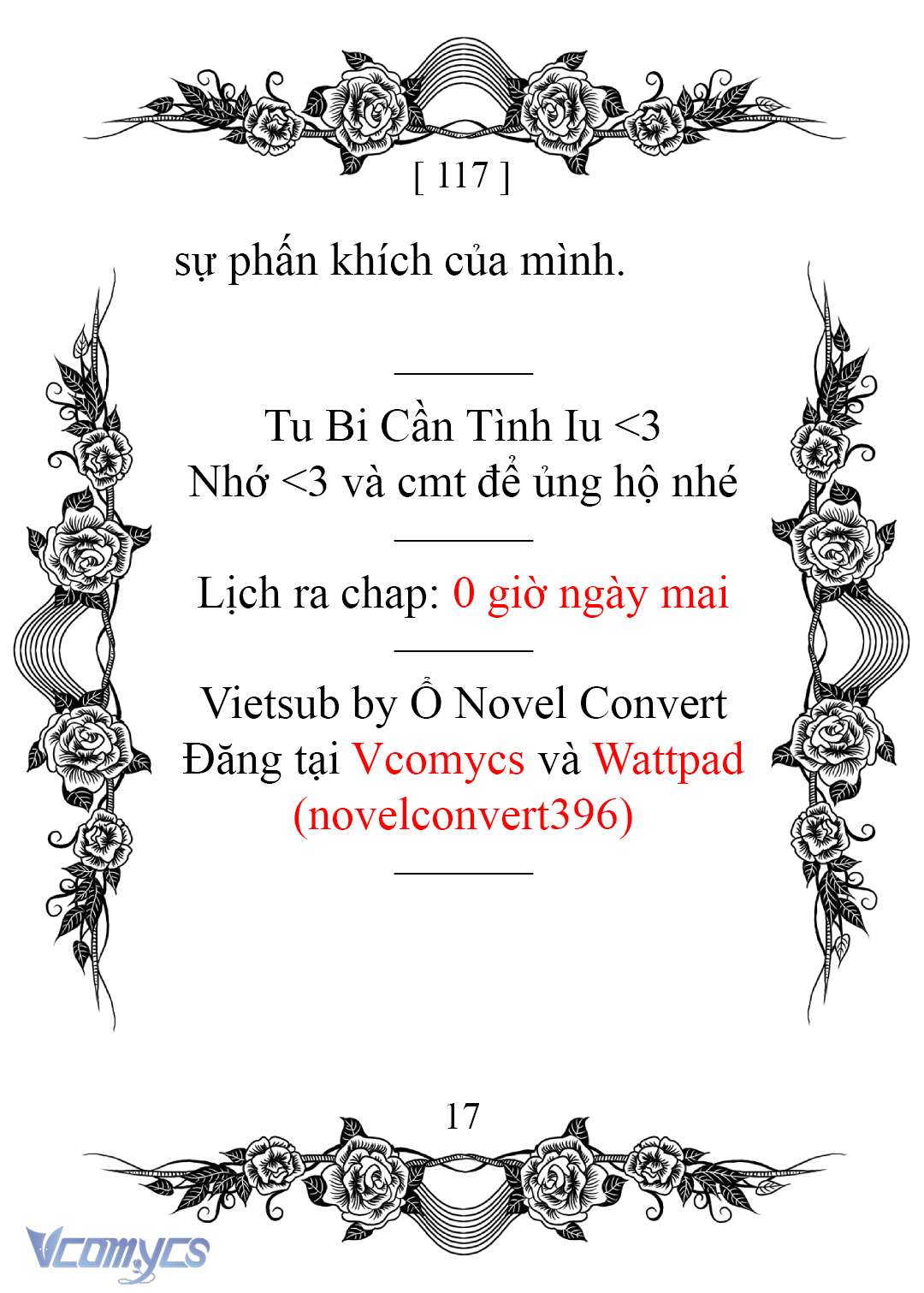 [Novel] Chào Mừng Đến Với Dinh Thự Hoa Hồng Chap 117 - Trang 2