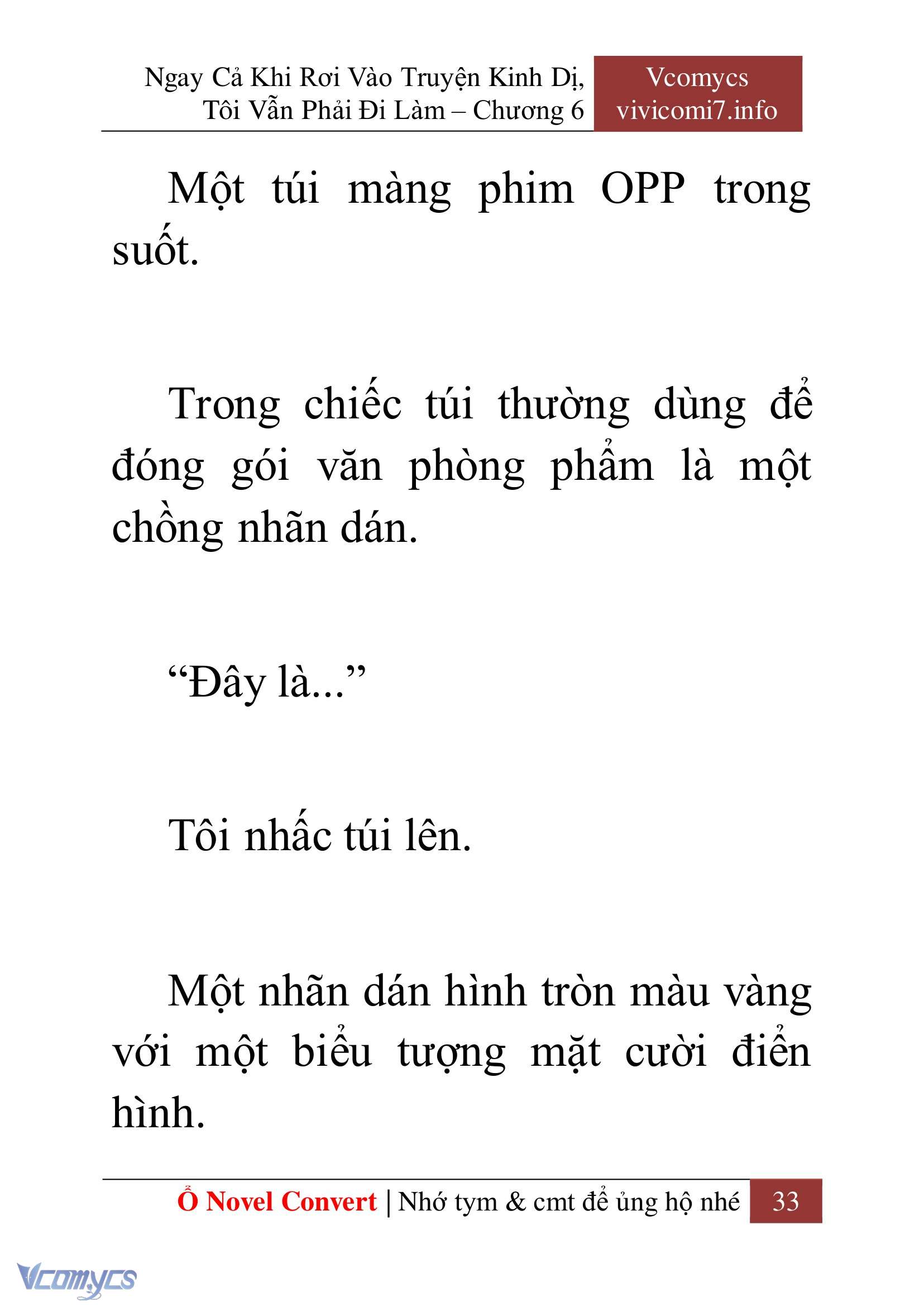 [Novel] Ngay Cả Khi Rơi Vào Truyện Kinh Dị, Tôi Vẫn Phải Đi Làm Chap 6 - Trang 2