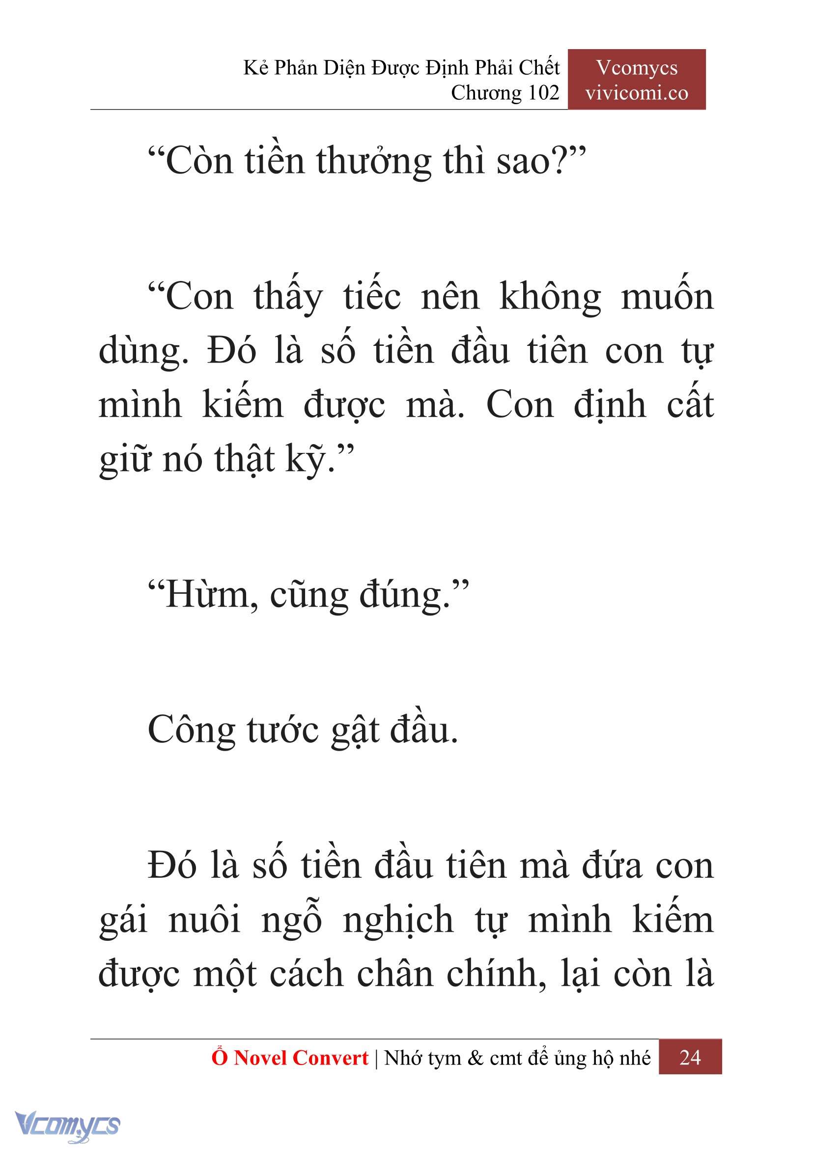 [Novel] Kẻ Phản Diện Được Định Phải Chết Chap 102 - Trang 2