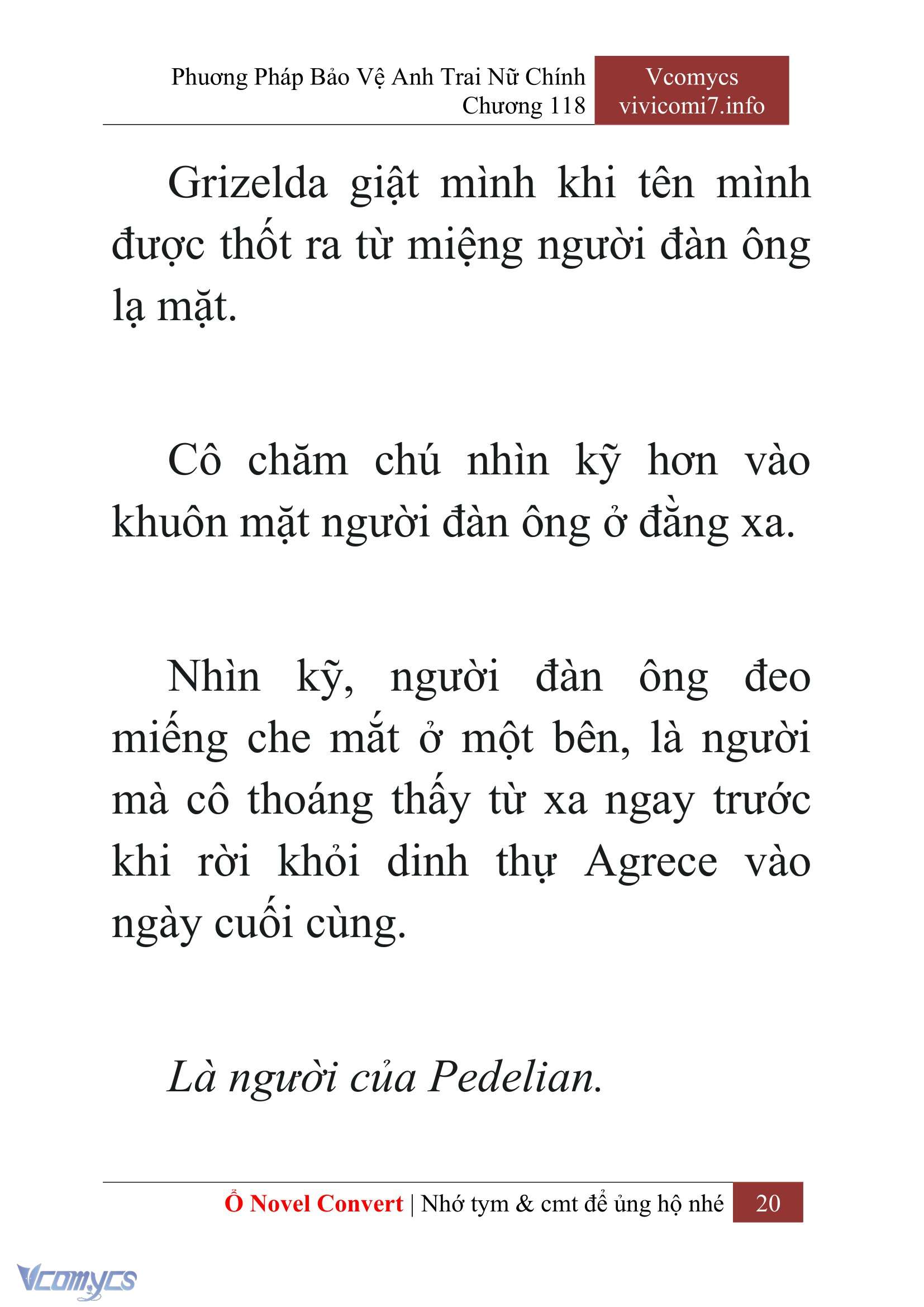 [Novel] Phương Pháp Bảo Vệ Anh Trai Nữ Chính Chap 118 - Trang 2